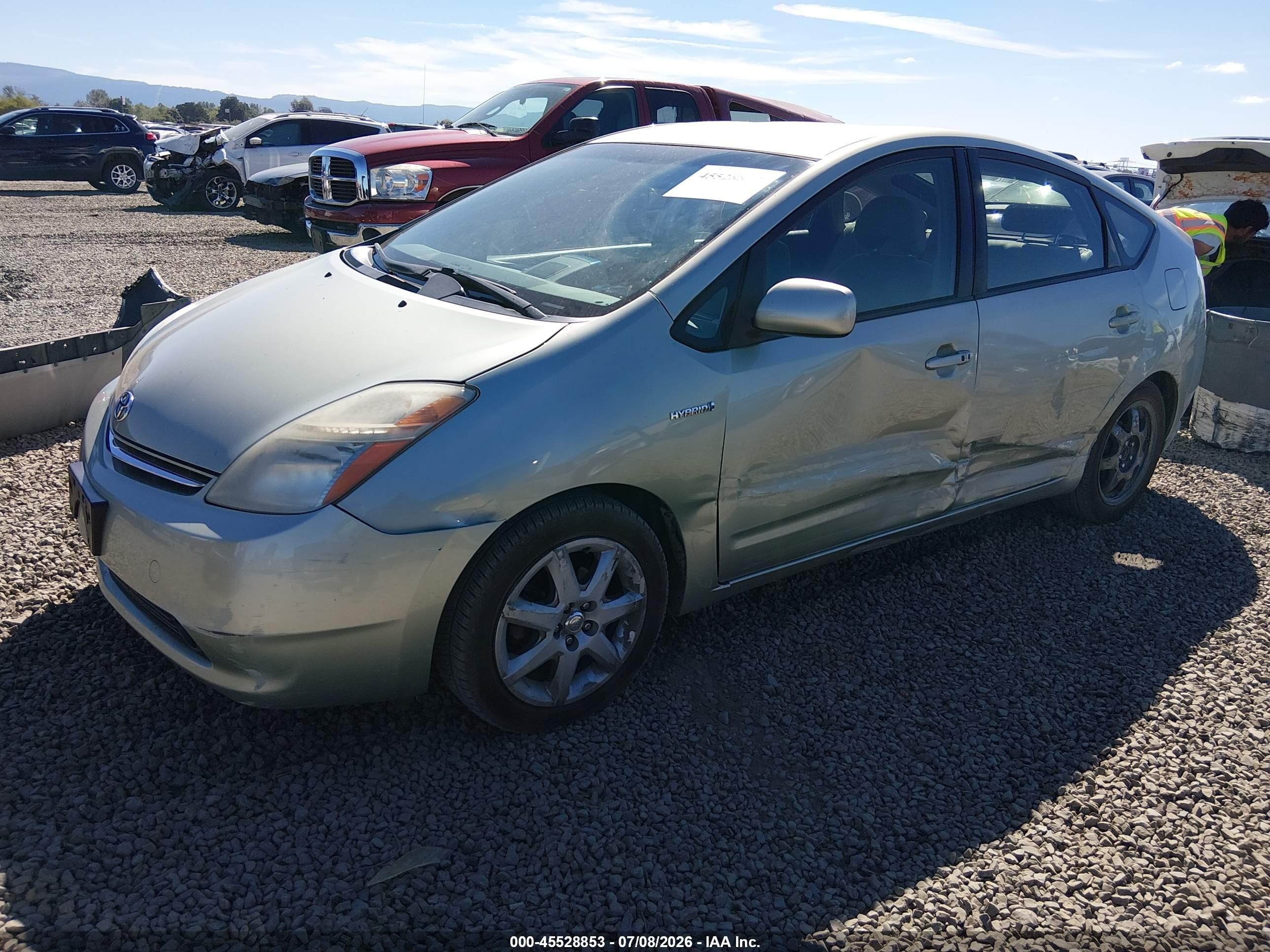 2008 Toyota Prius Touring Green vin: JTDKB20U783305670