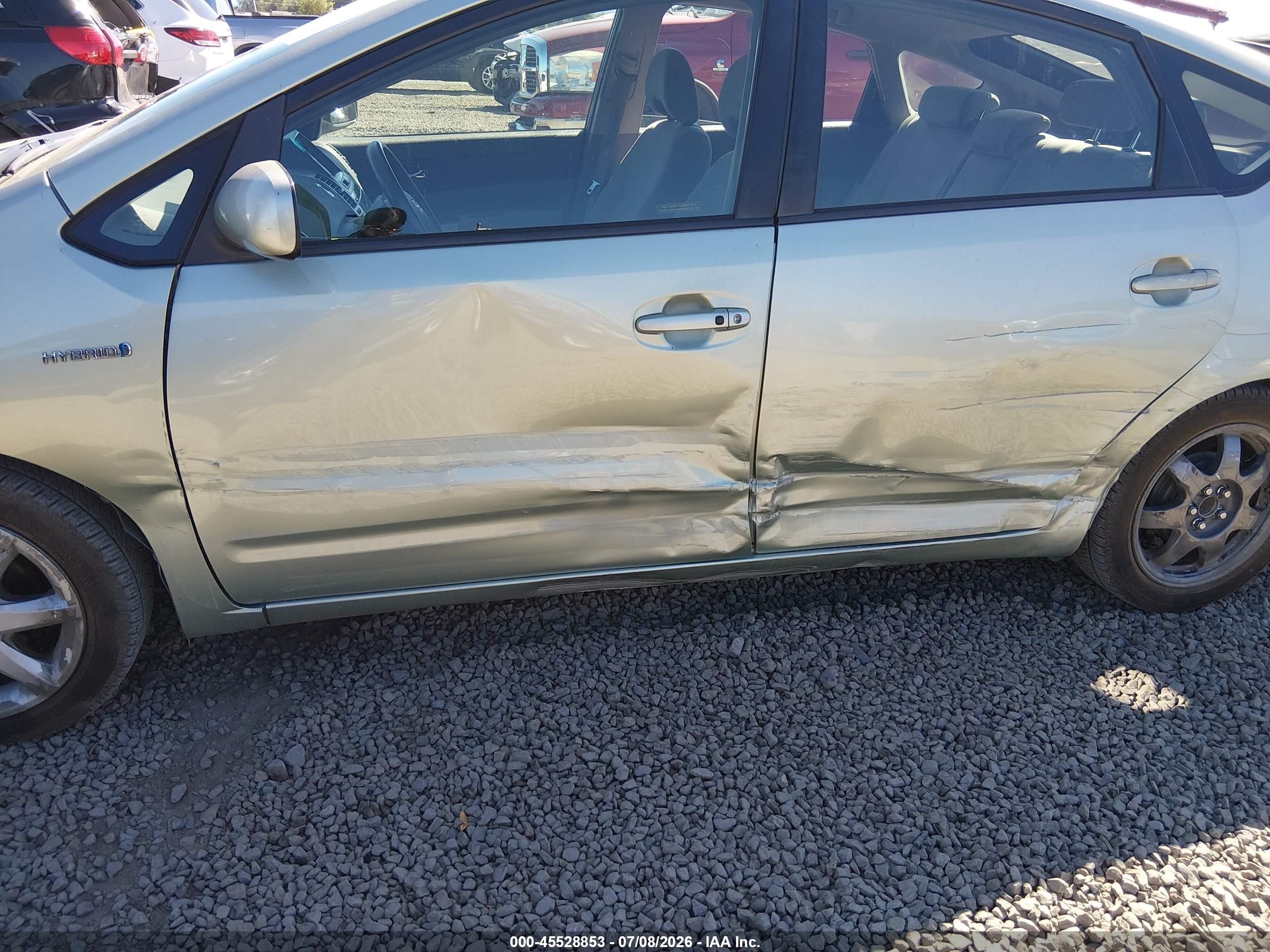 2008 Toyota Prius Touring Green vin: JTDKB20U783305670