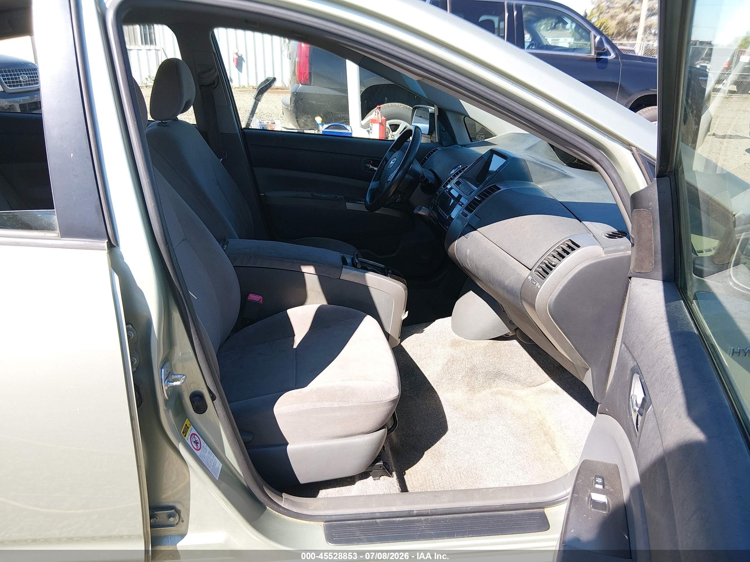 2008 Toyota Prius Touring Green vin: JTDKB20U783305670