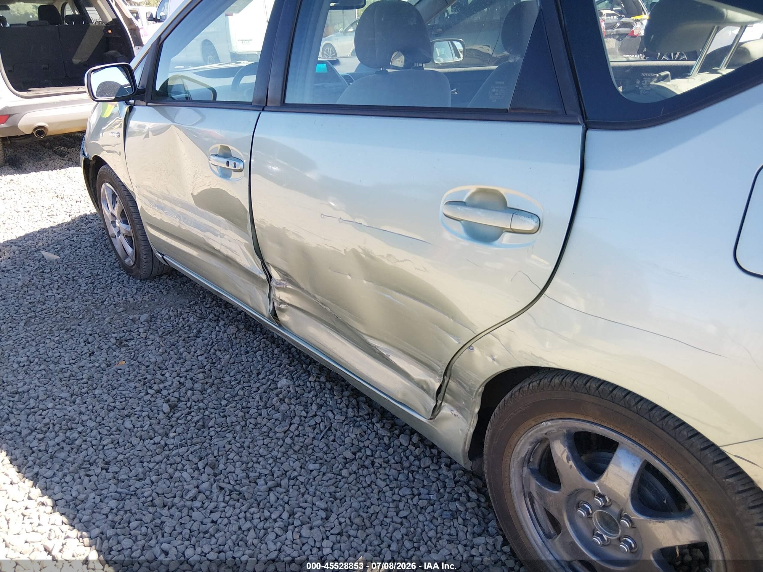 2008 Toyota Prius Touring Green vin: JTDKB20U783305670