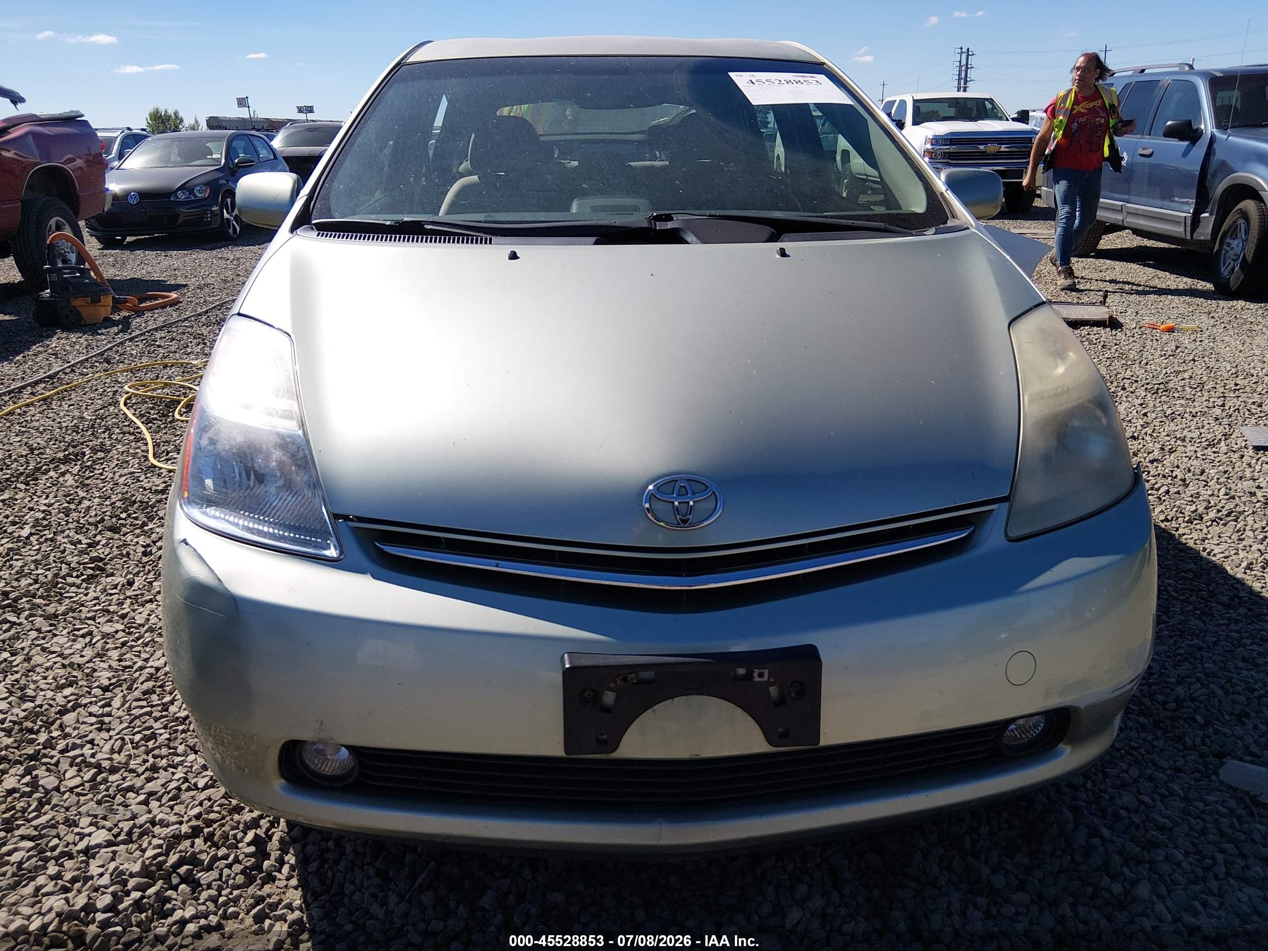 2008 Toyota Prius Touring Green vin: JTDKB20U783305670
