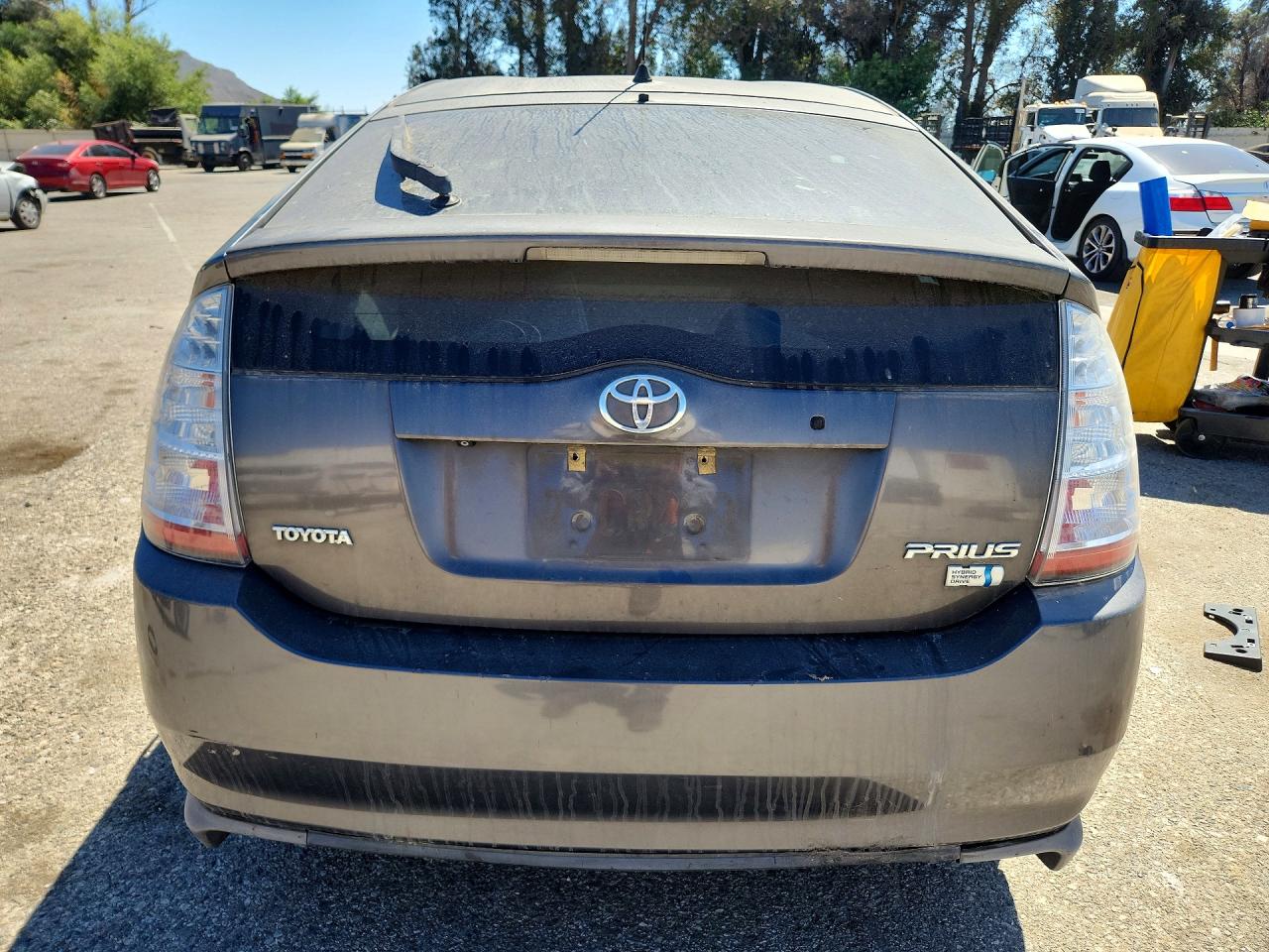 2008 Toyota Prius Base Gray vin: JTDKB20U783312814