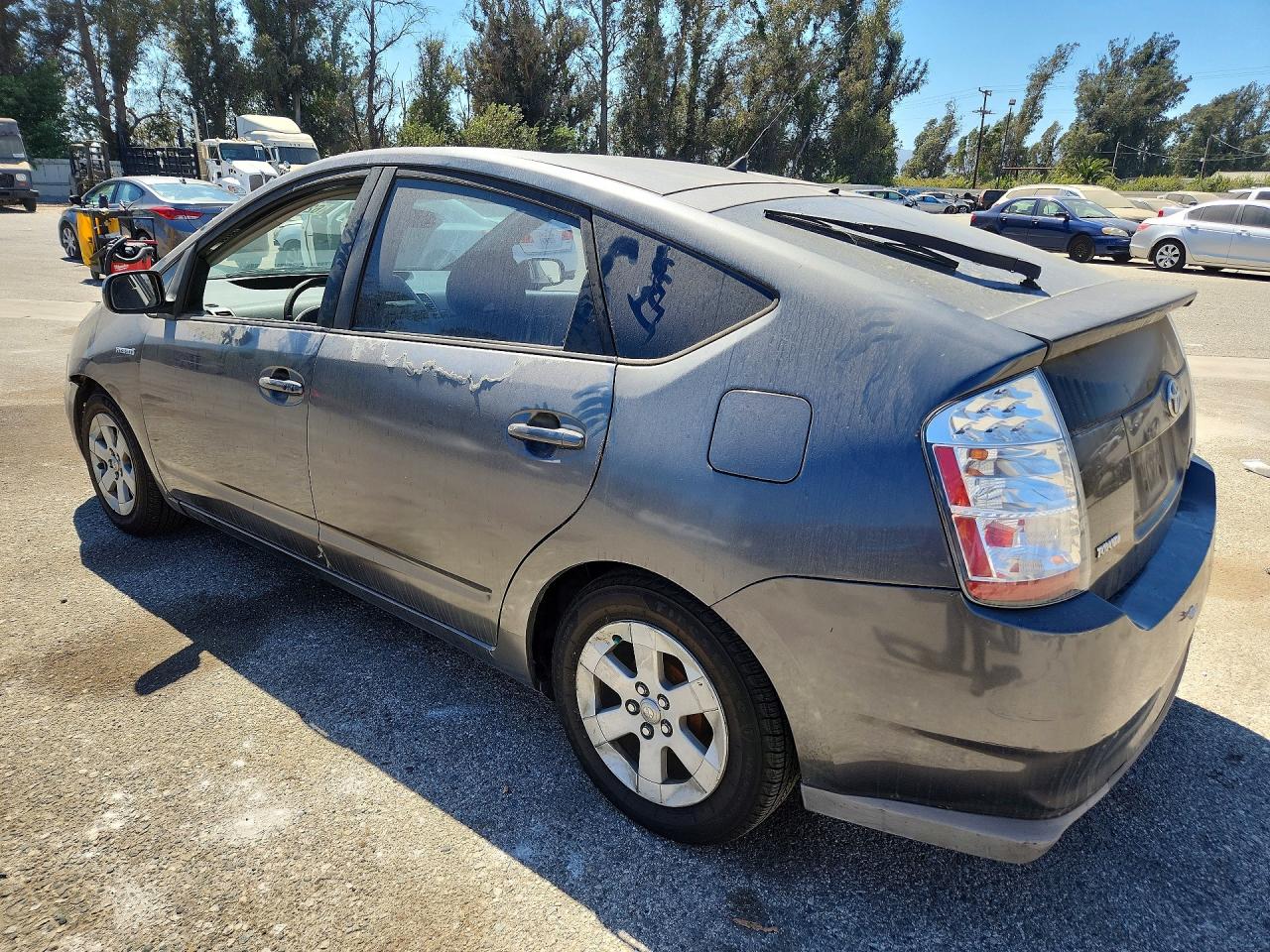 2008 Toyota Prius Base Gray vin: JTDKB20U783312814
