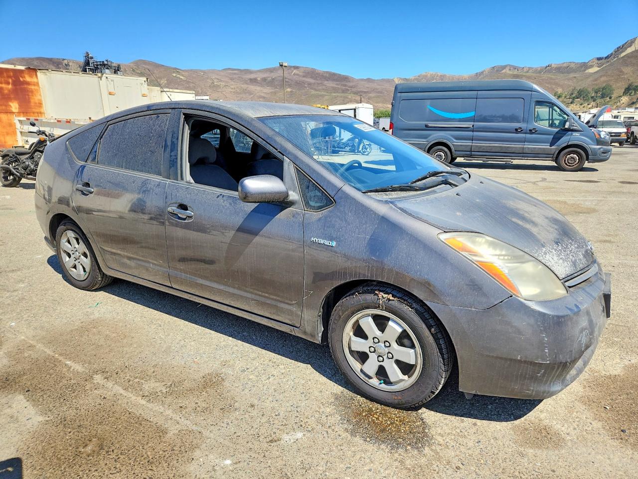 2008 Toyota Prius Base Gray vin: JTDKB20U783312814