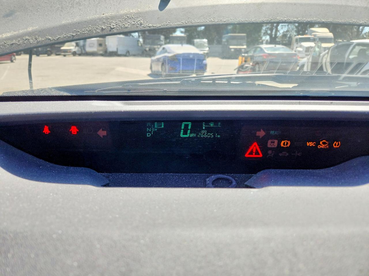 2008 Toyota Prius Base Gray vin: JTDKB20U783312814
