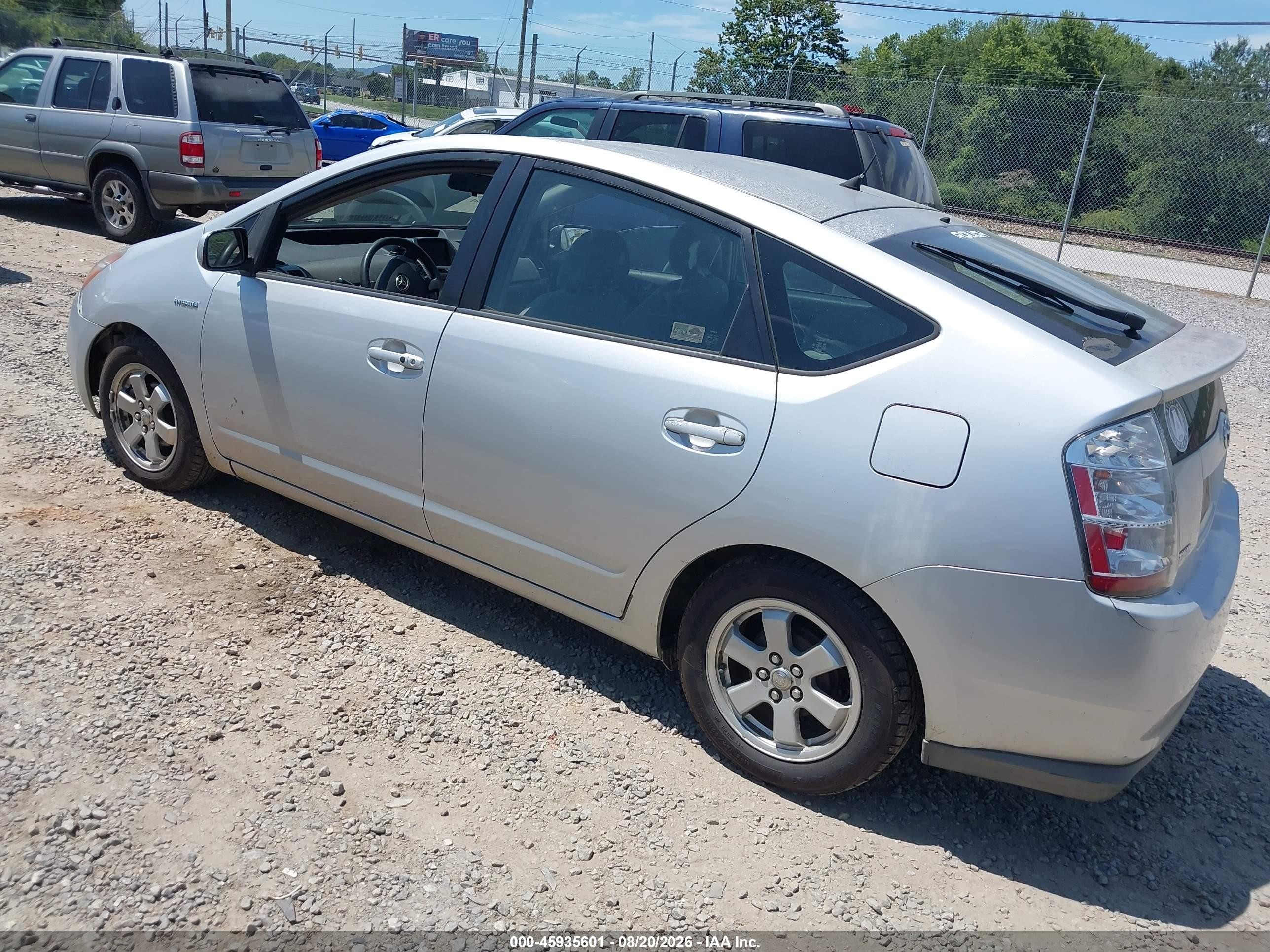 2008 Toyota Prius   Silver vin: JTDKB20U783317284