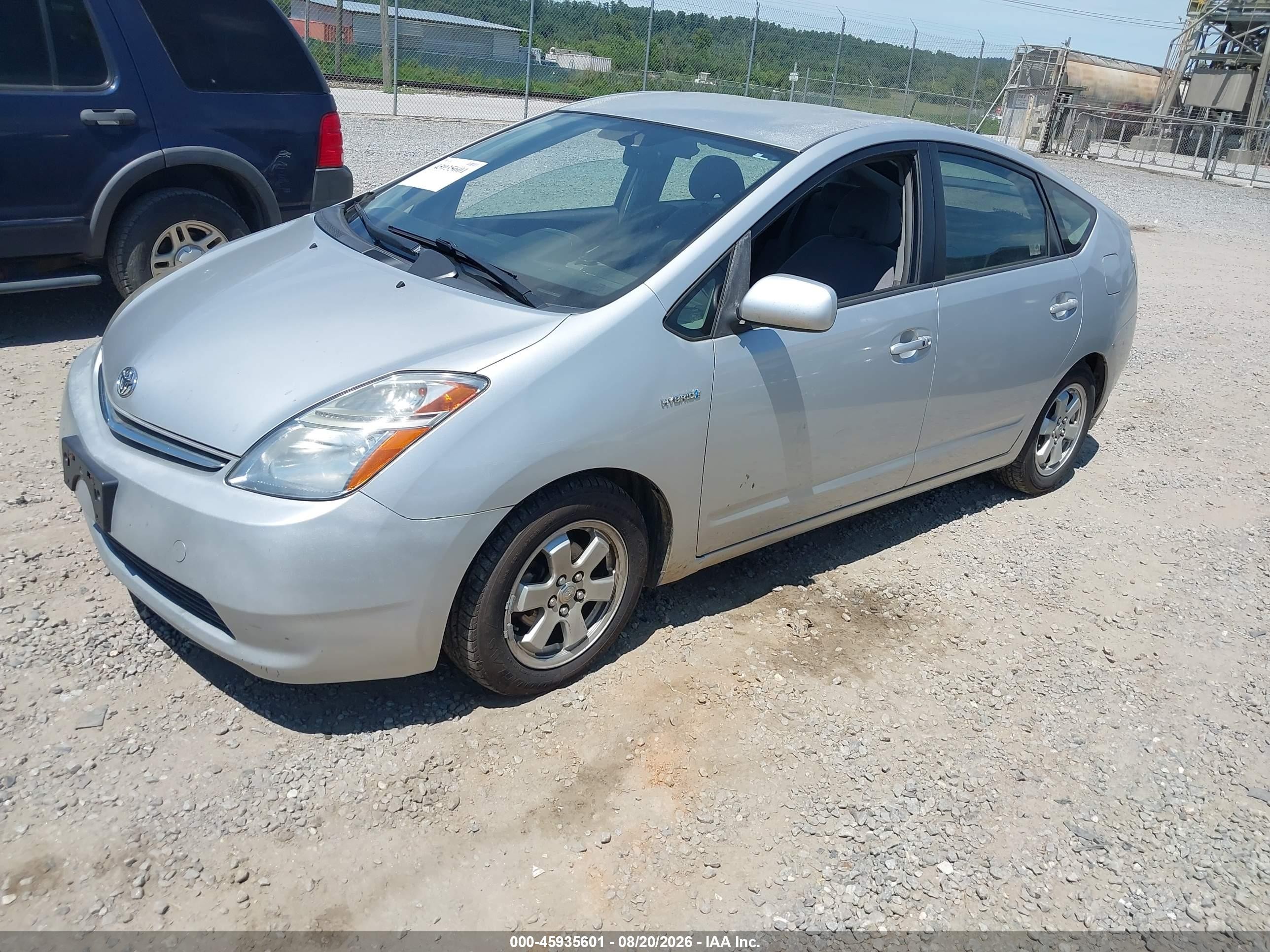 2008 Toyota Prius   Silver vin: JTDKB20U783317284