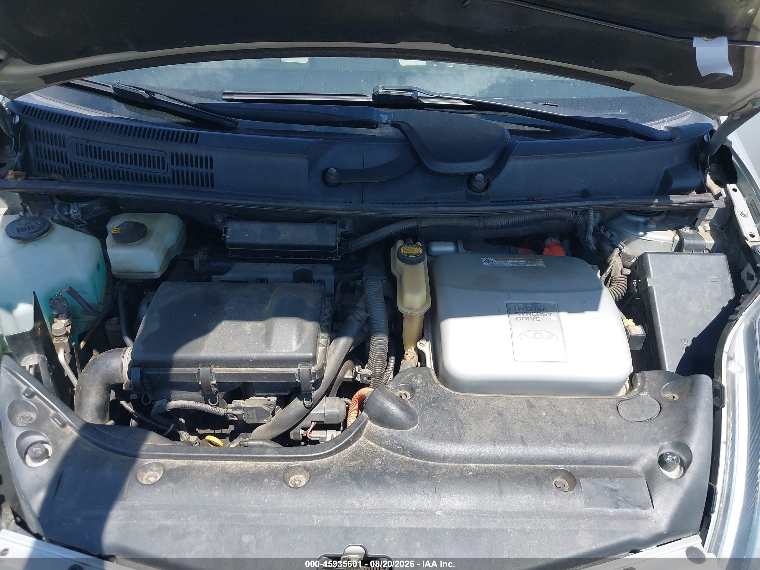 2008 Toyota Prius   Silver vin: JTDKB20U783317284