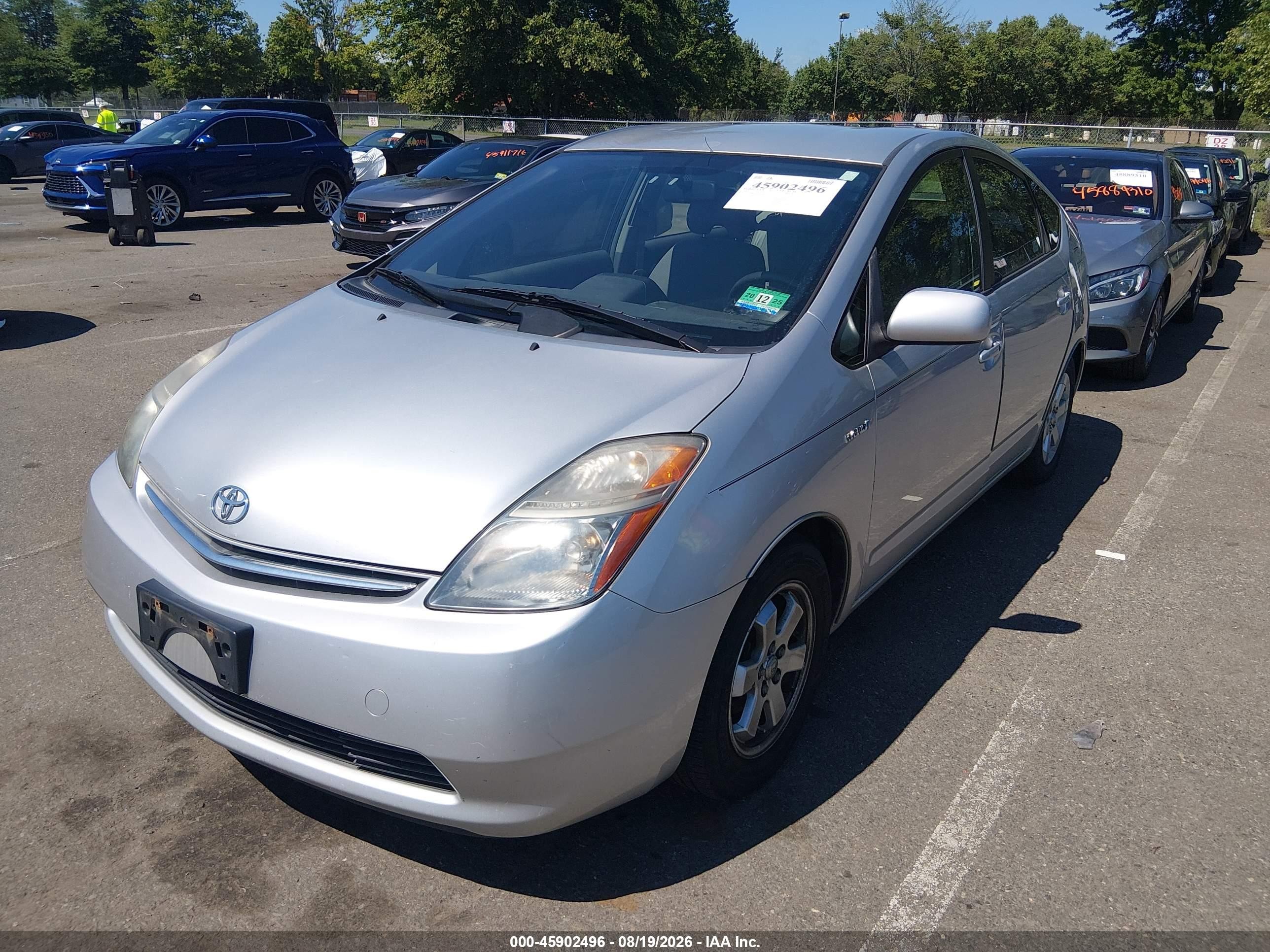 2008 Toyota Prius   Silver vin: JTDKB20U783336904