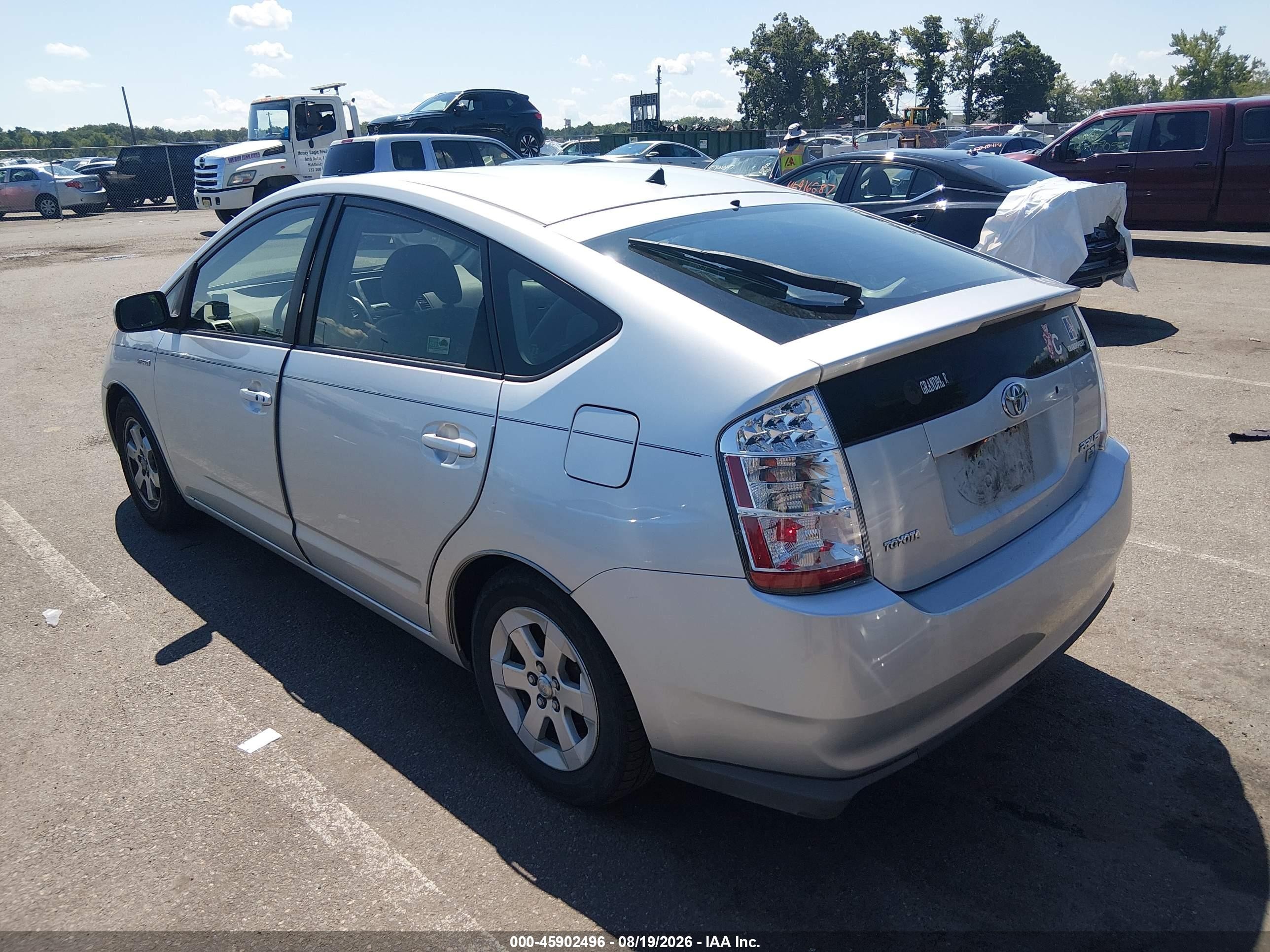 2008 Toyota Prius   Silver vin: JTDKB20U783336904