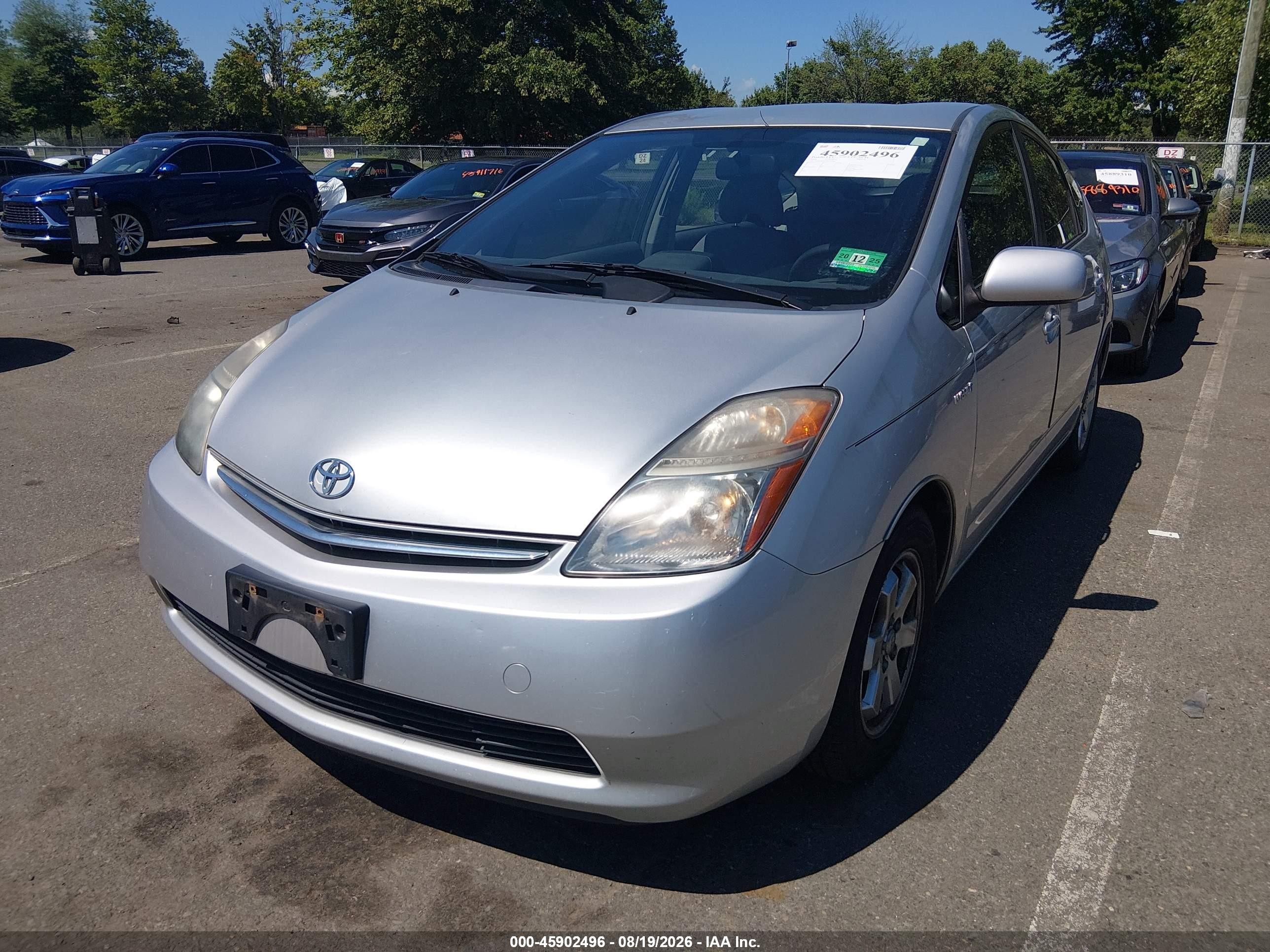 2008 Toyota Prius   Silver vin: JTDKB20U783336904