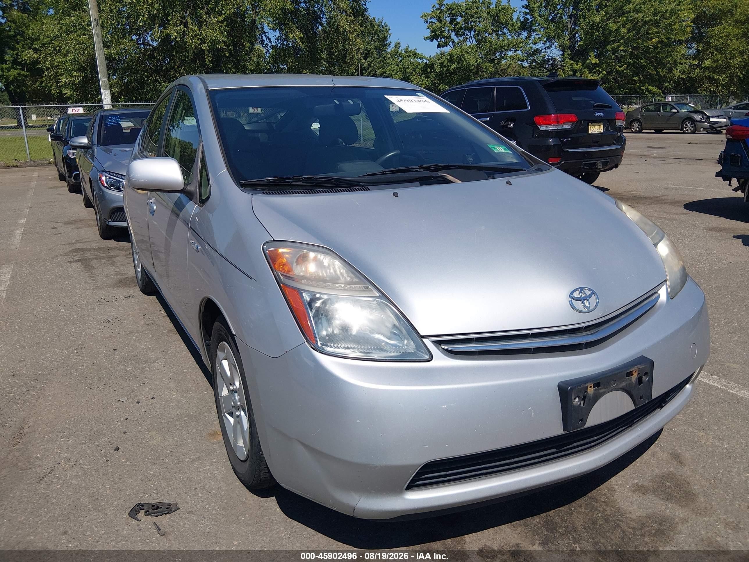 2008 Toyota Prius   Silver vin: JTDKB20U783336904