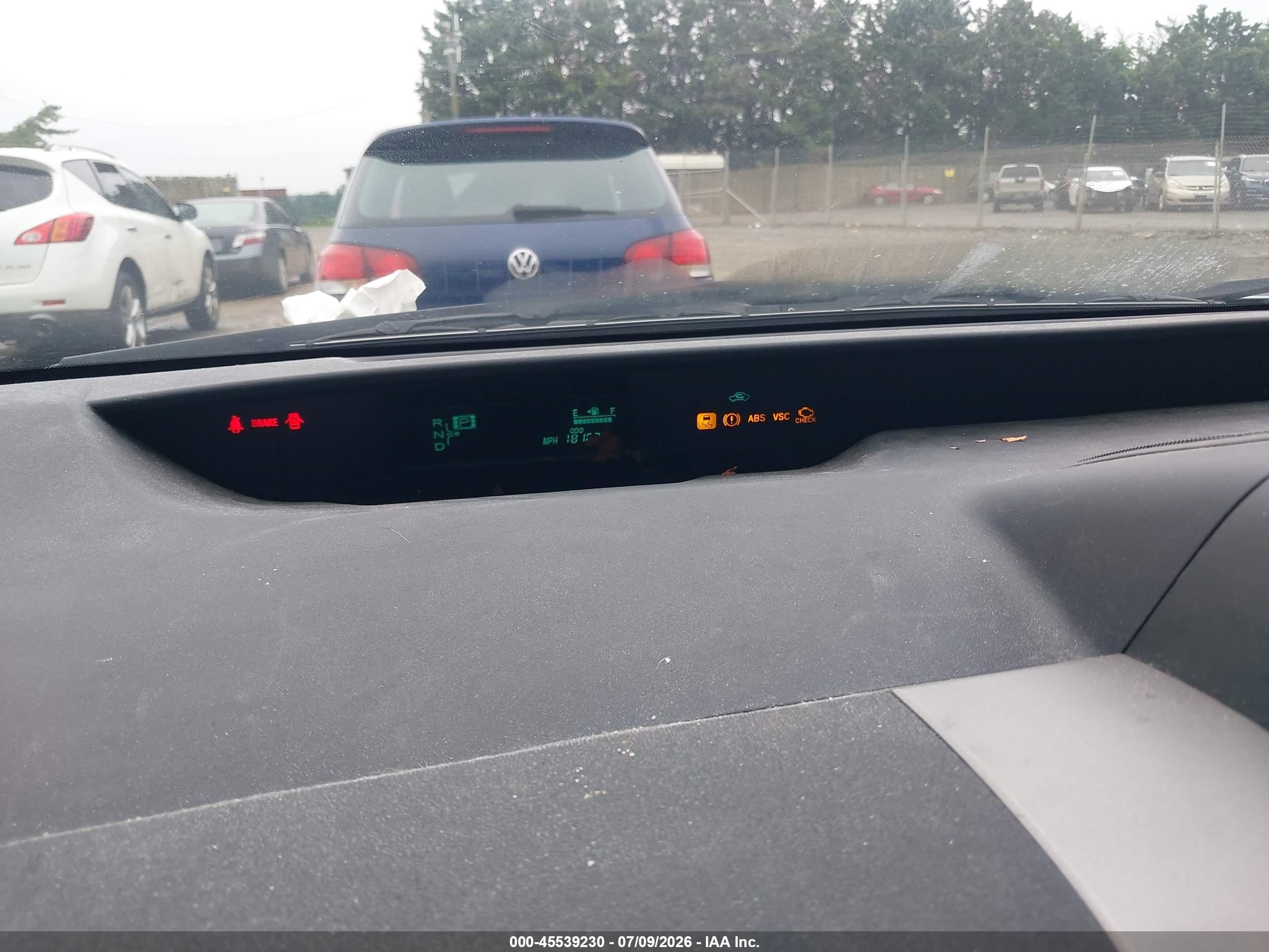 2008 Toyota Prius   Pewter vin: JTDKB20U783339432