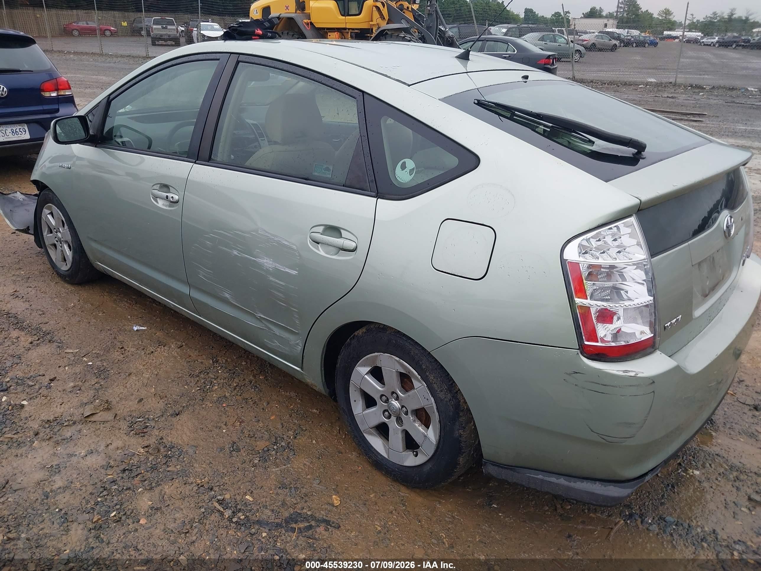 2008 Toyota Prius   Pewter vin: JTDKB20U783339432
