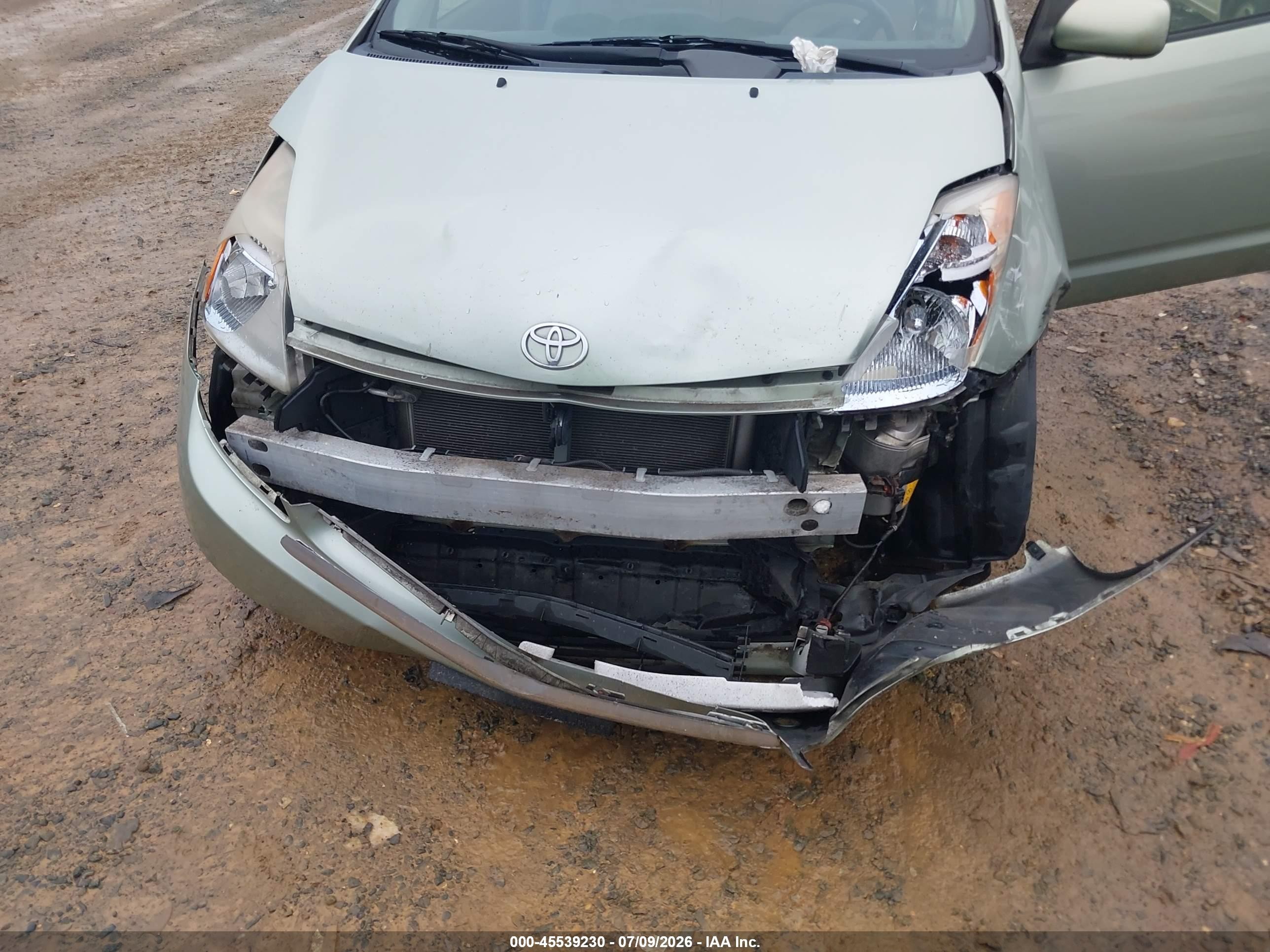 2008 Toyota Prius   Pewter vin: JTDKB20U783339432