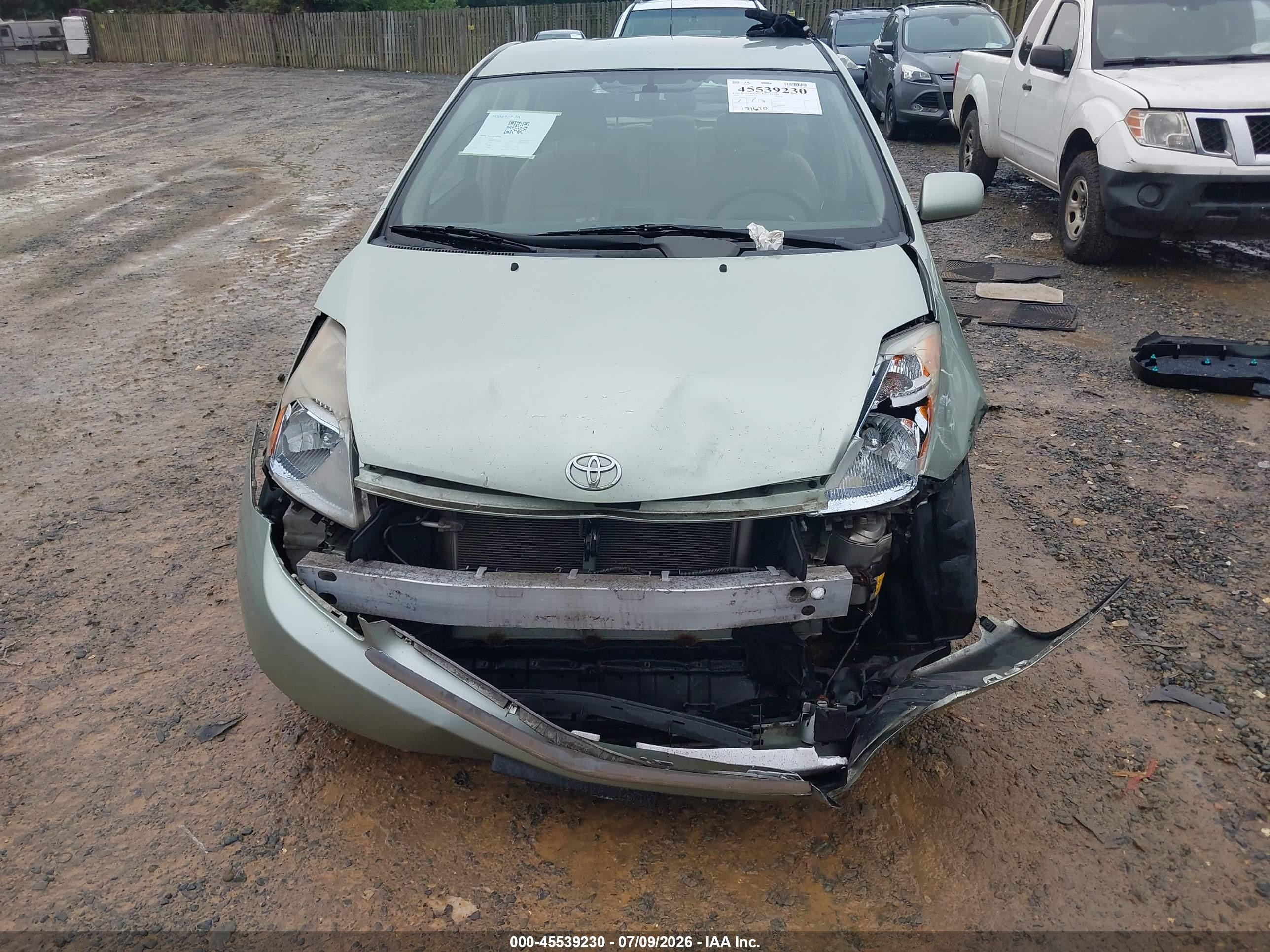 2008 Toyota Prius   Pewter vin: JTDKB20U783339432