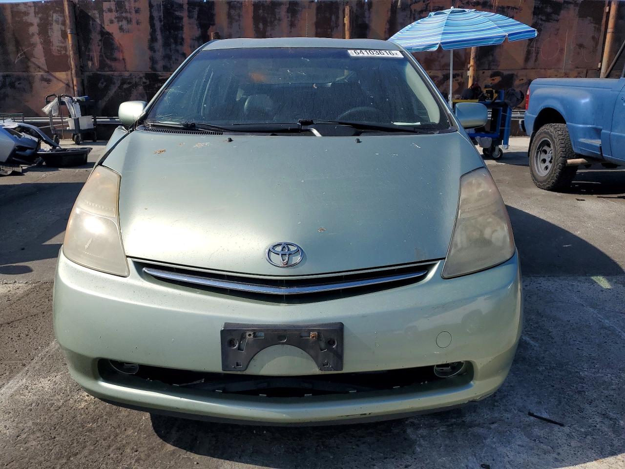 2008 Toyota Prius Base Green vin: JTDKB20U783345280