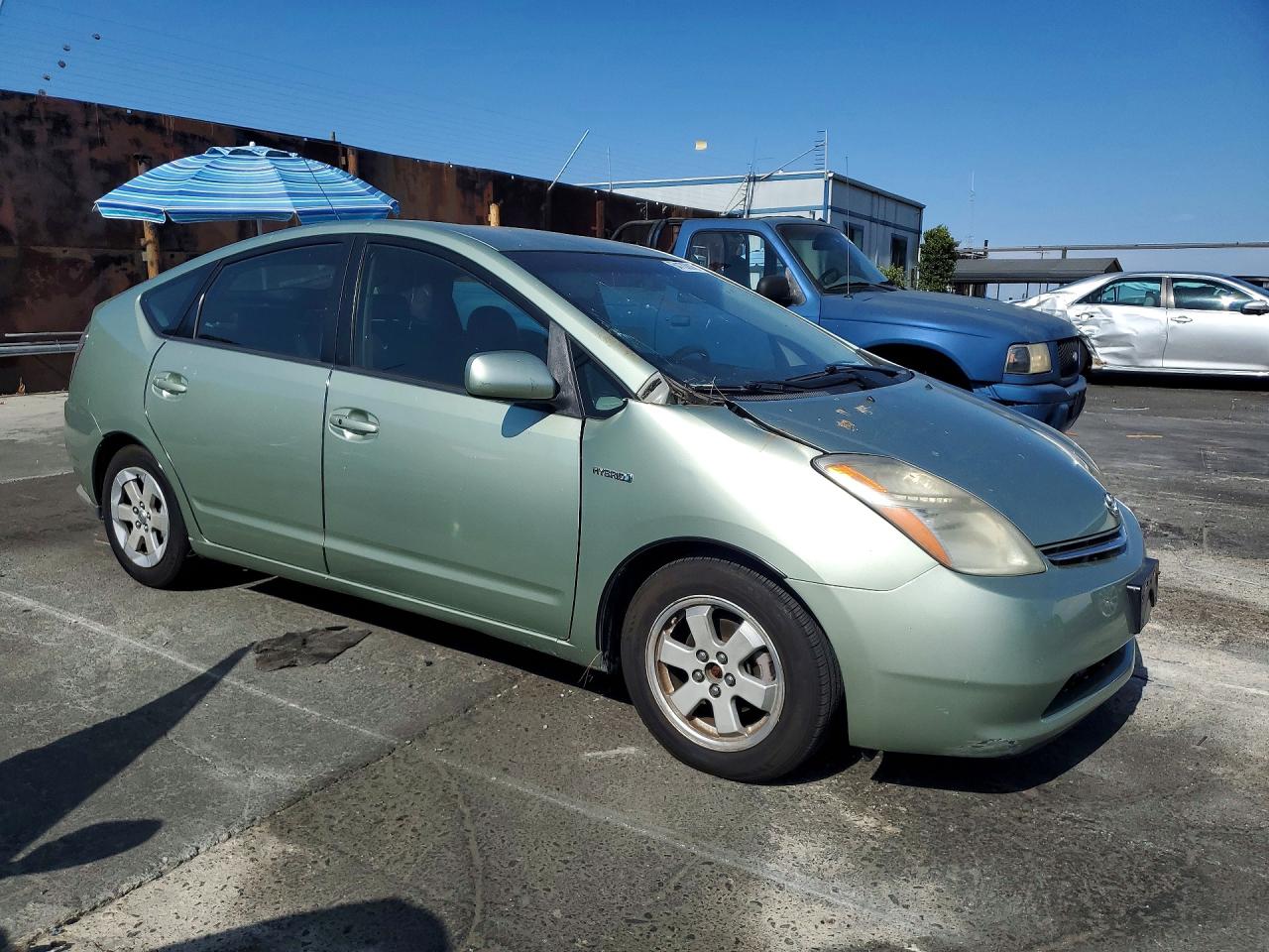 2008 Toyota Prius Base Green vin: JTDKB20U783345280