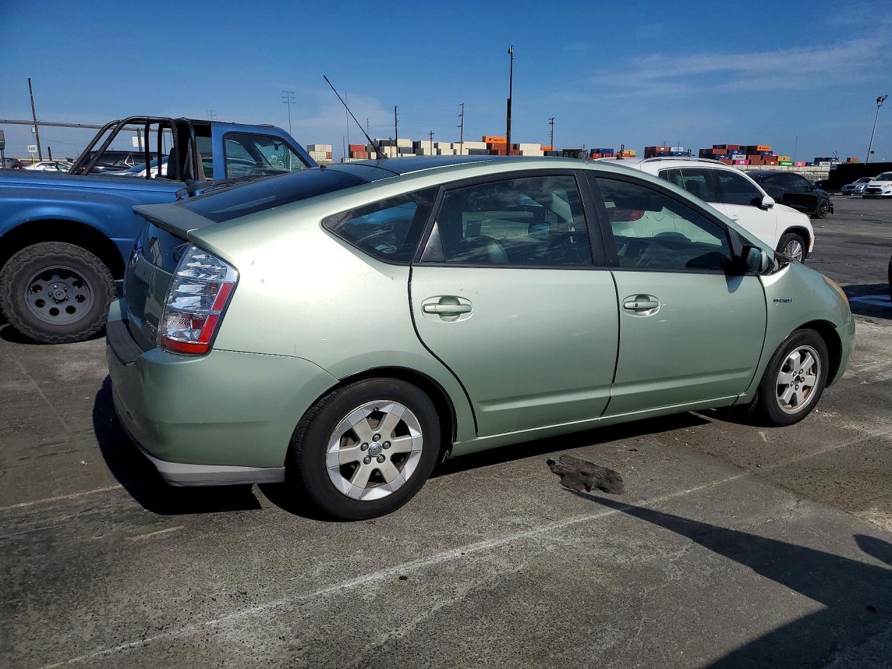 2008 Toyota Prius Base Green vin: JTDKB20U783345280