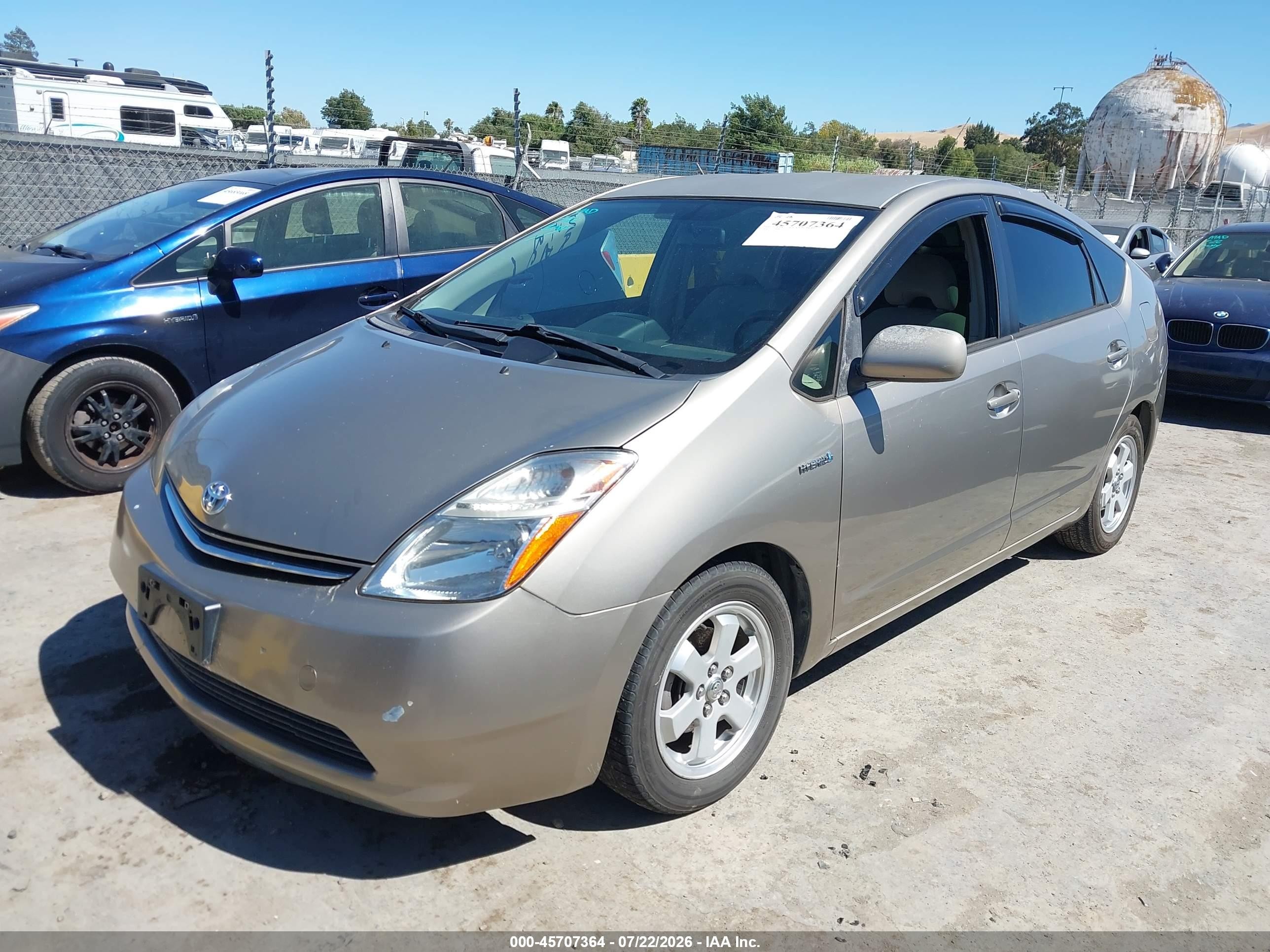 2008 Toyota Prius   Gold vin: JTDKB20U783365898
