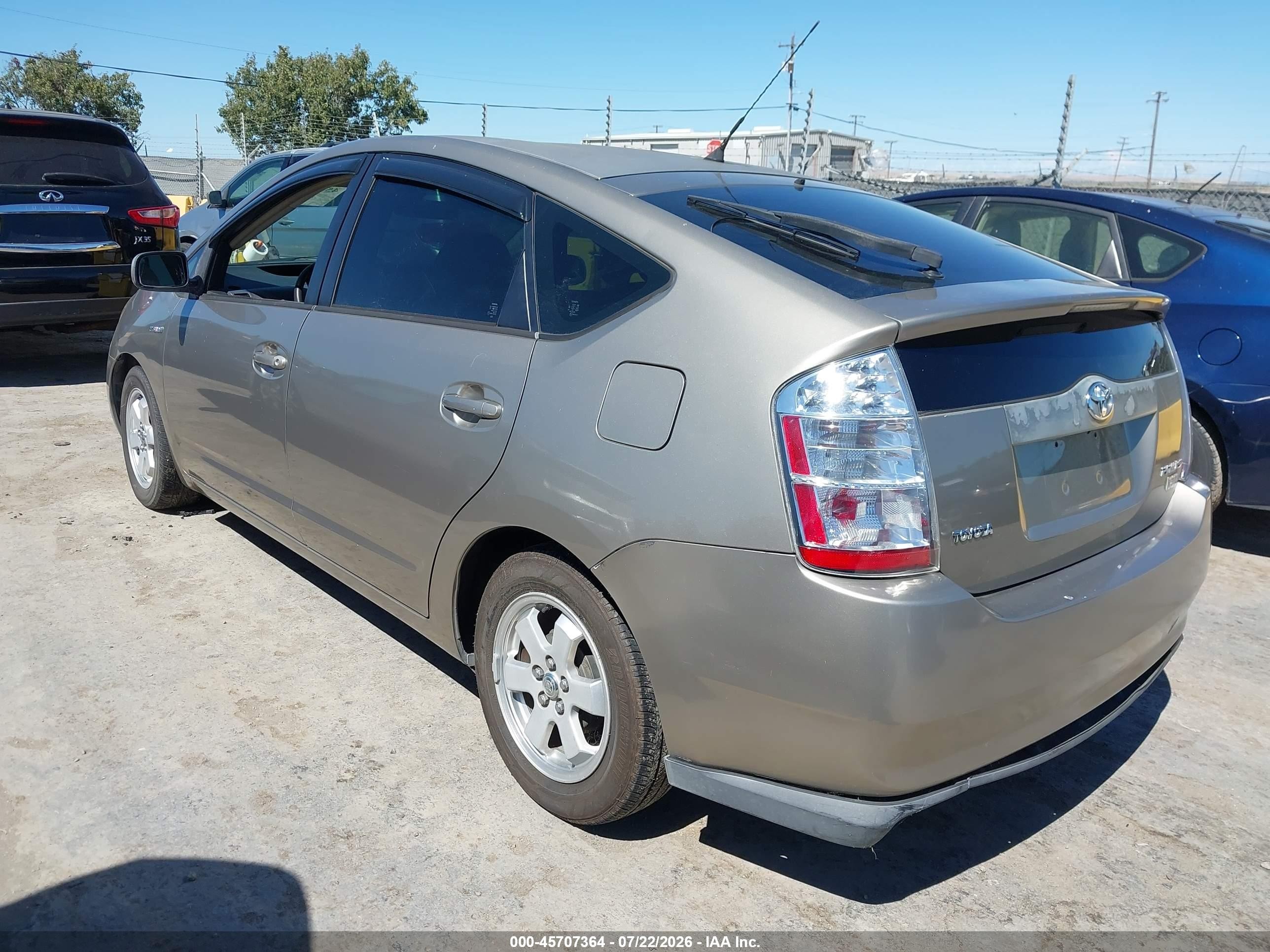 2008 Toyota Prius   Gold vin: JTDKB20U783365898