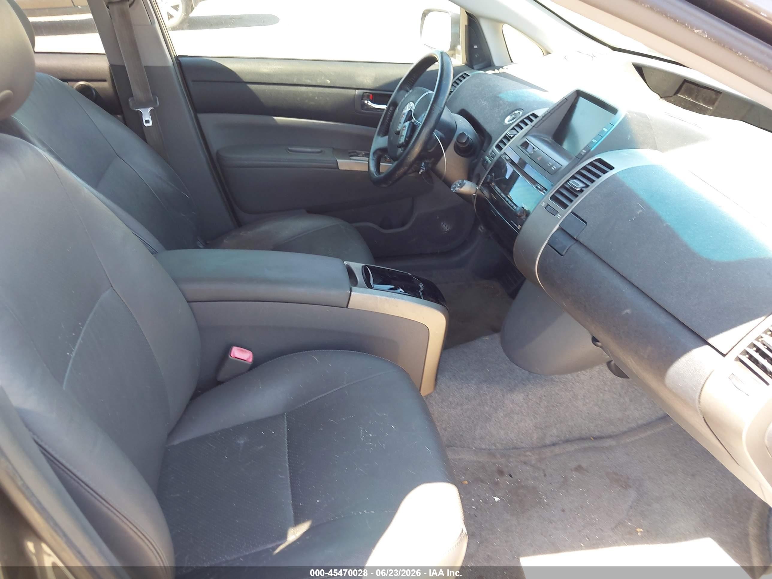 2008 Toyota Prius Touring Gray vin: JTDKB20U783366159