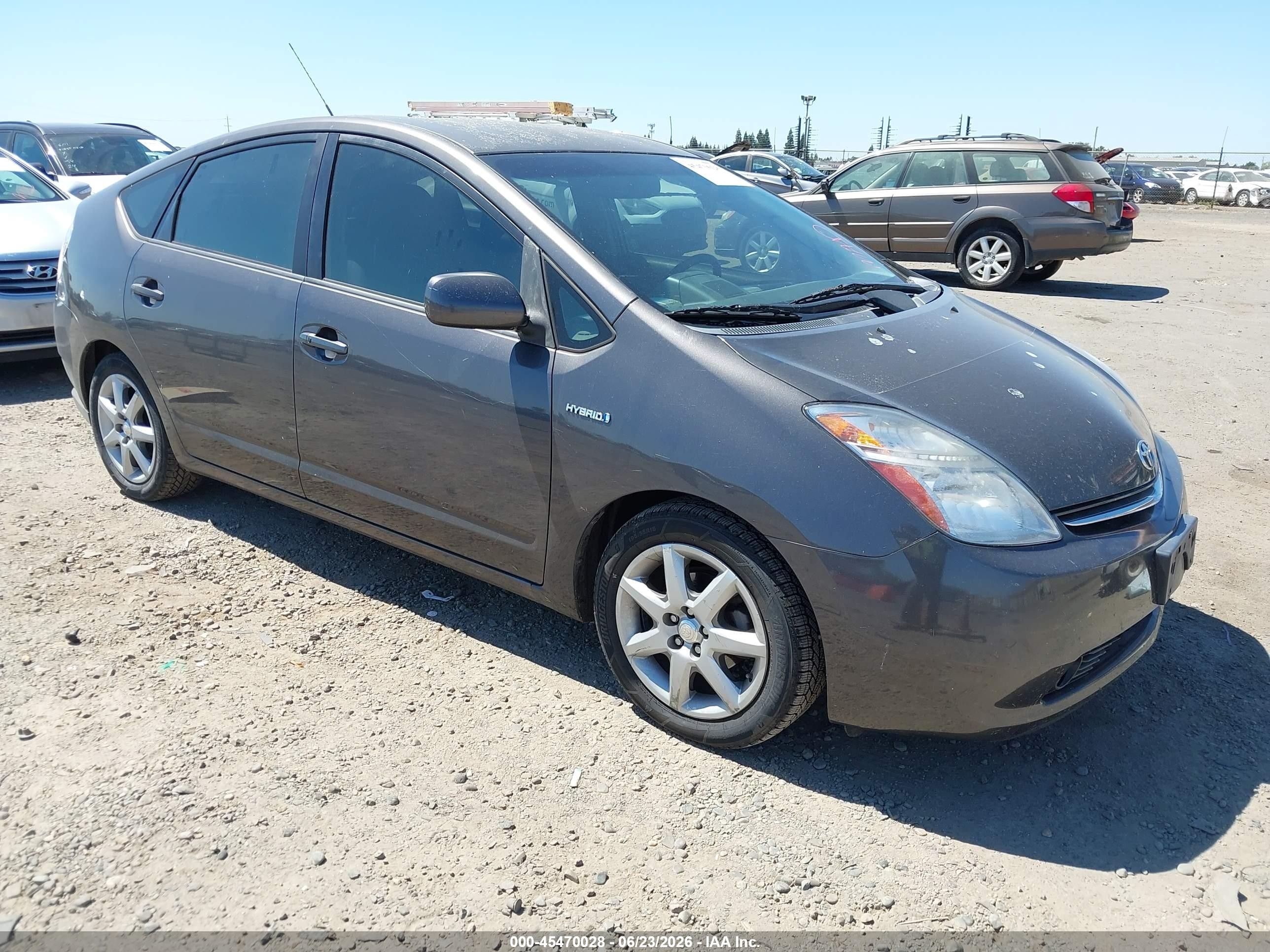 2008 Toyota Prius Touring Gray vin: JTDKB20U783366159