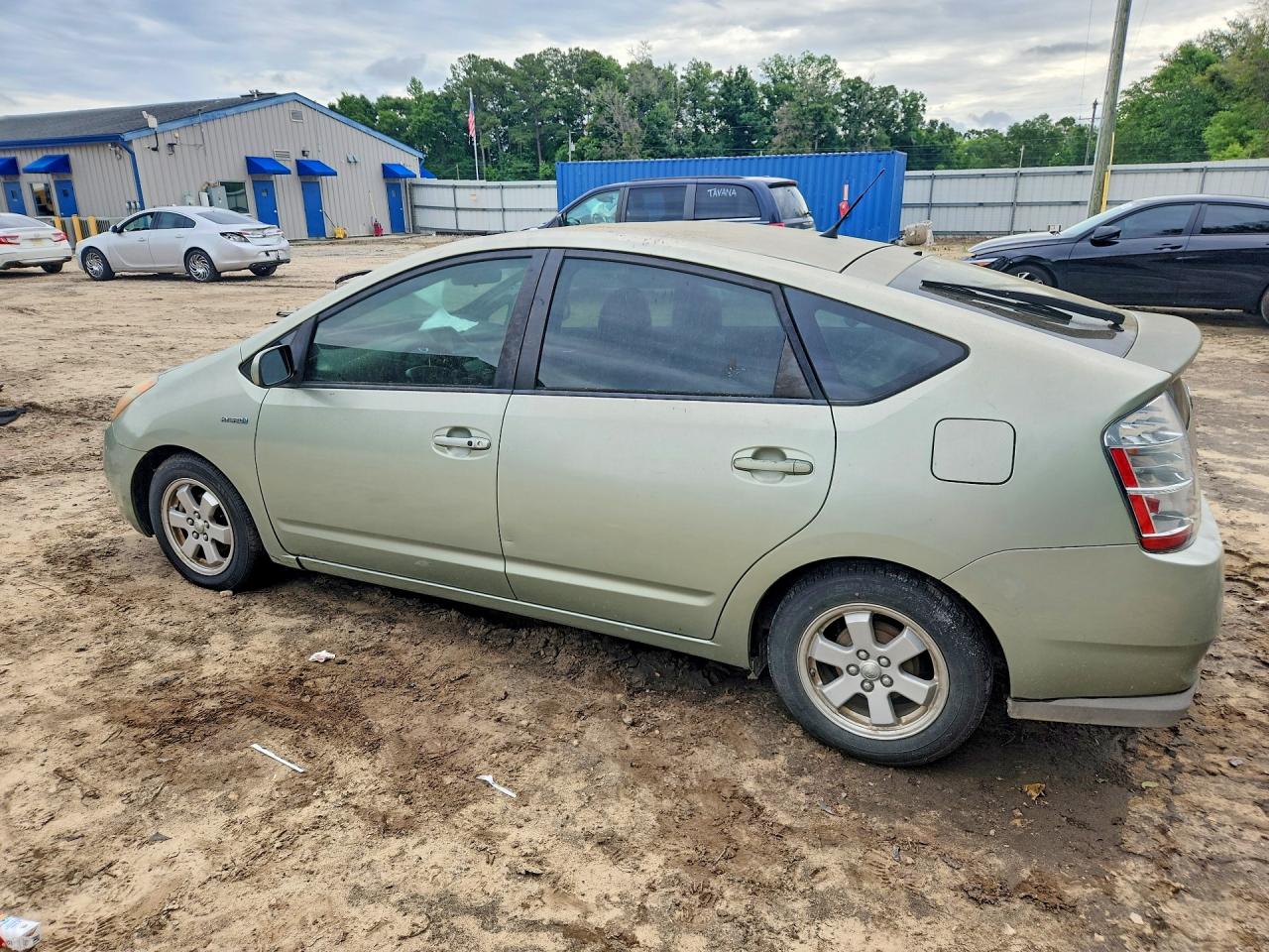 2008 Toyota Prius Base Зеленый vin: JTDKB20U783367649