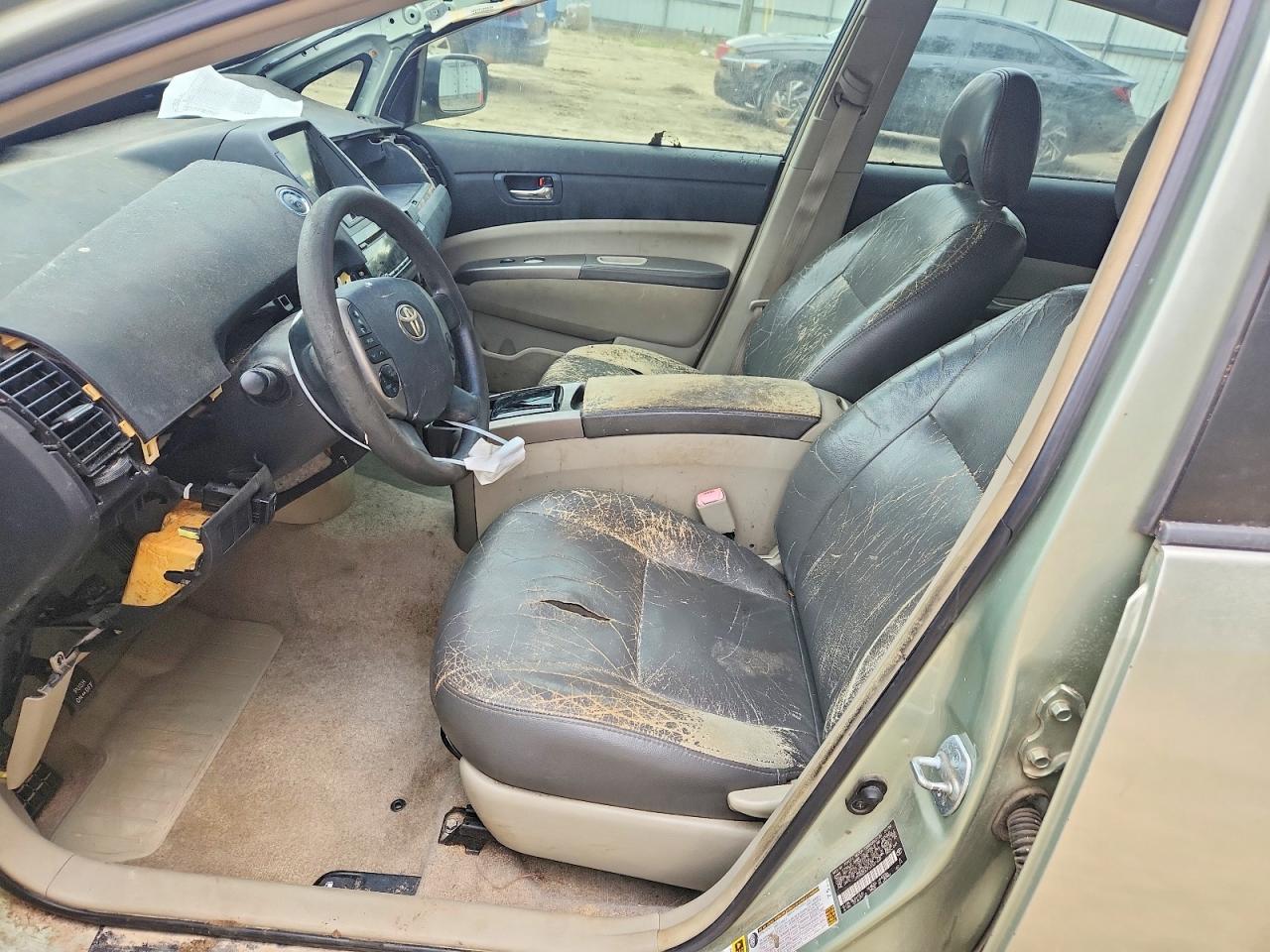 2008 Toyota Prius Base Зеленый vin: JTDKB20U783367649