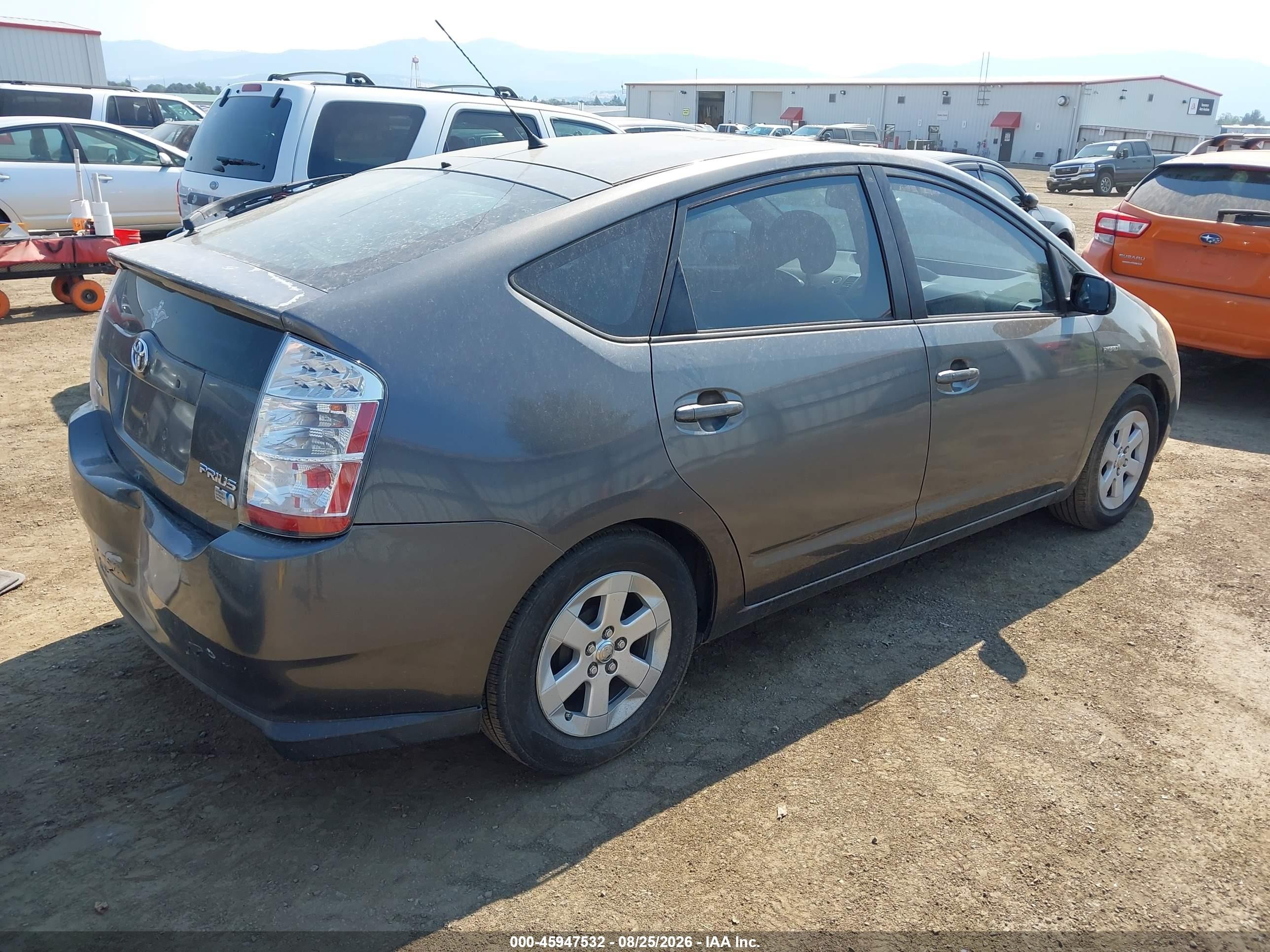2008 Toyota Prius   Gray vin: JTDKB20U783374777