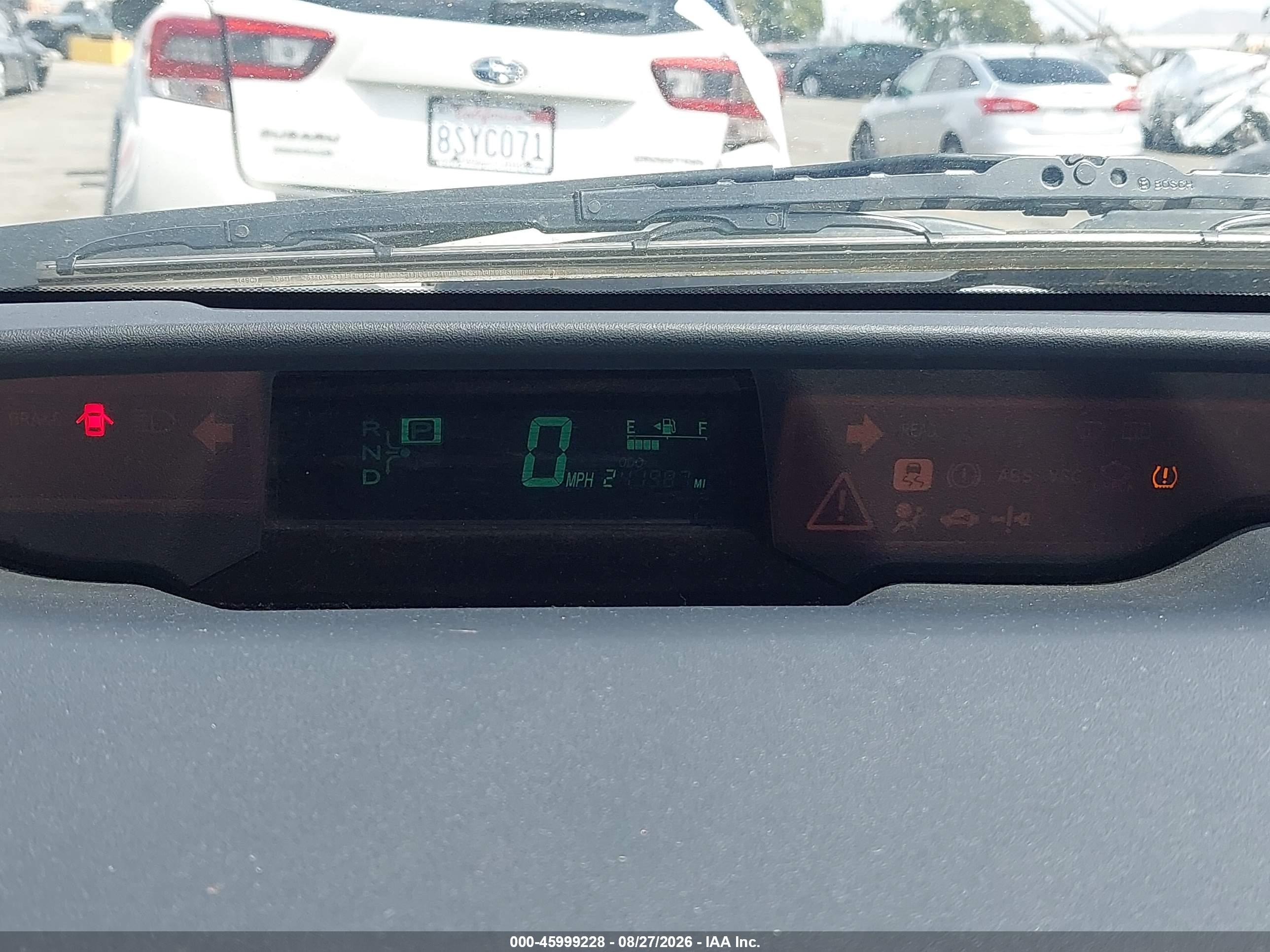 2008 Toyota Prius   Brown vin: JTDKB20U783375136