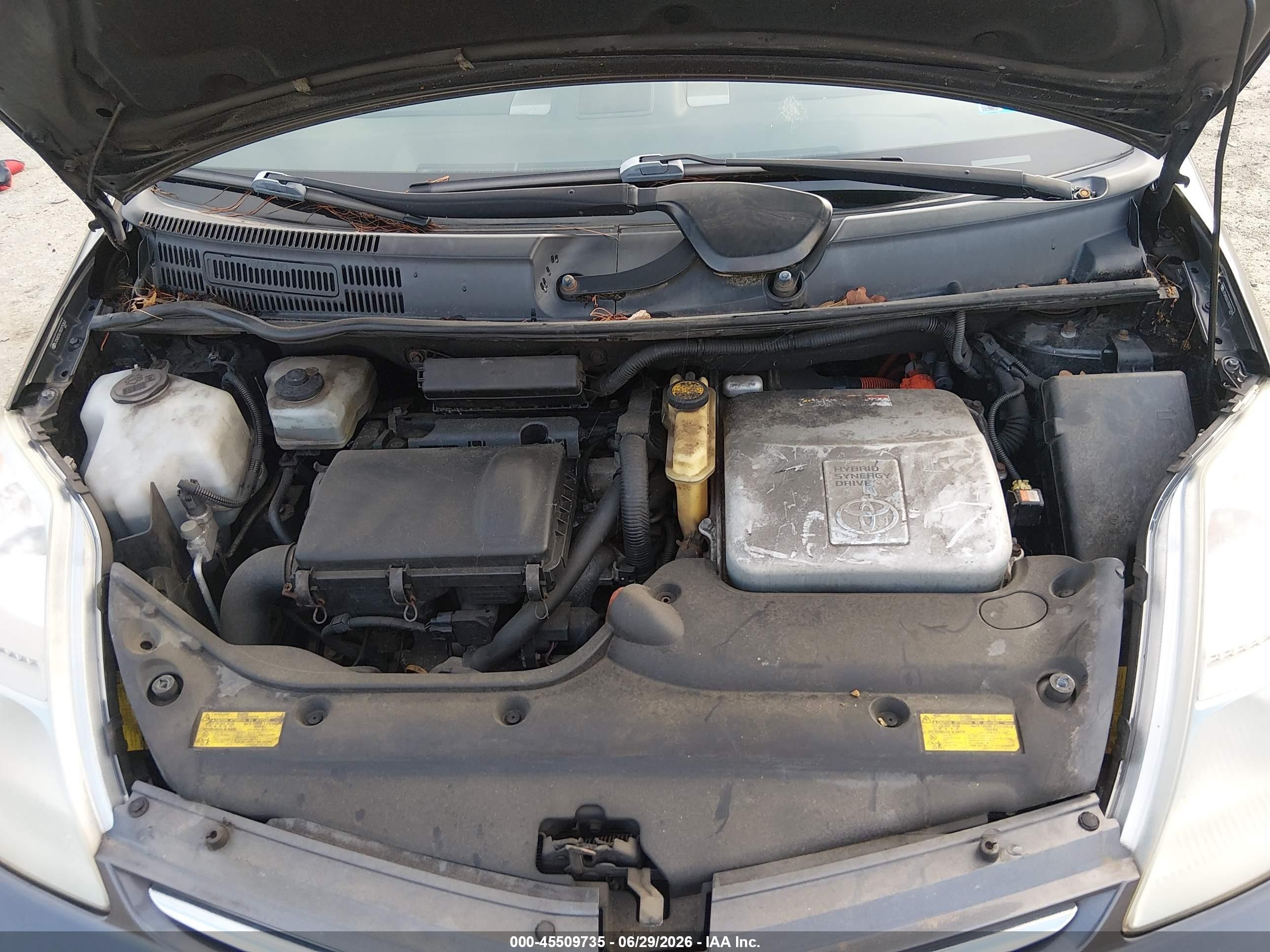 2008 Toyota Prius   Gray vin: JTDKB20U783375363