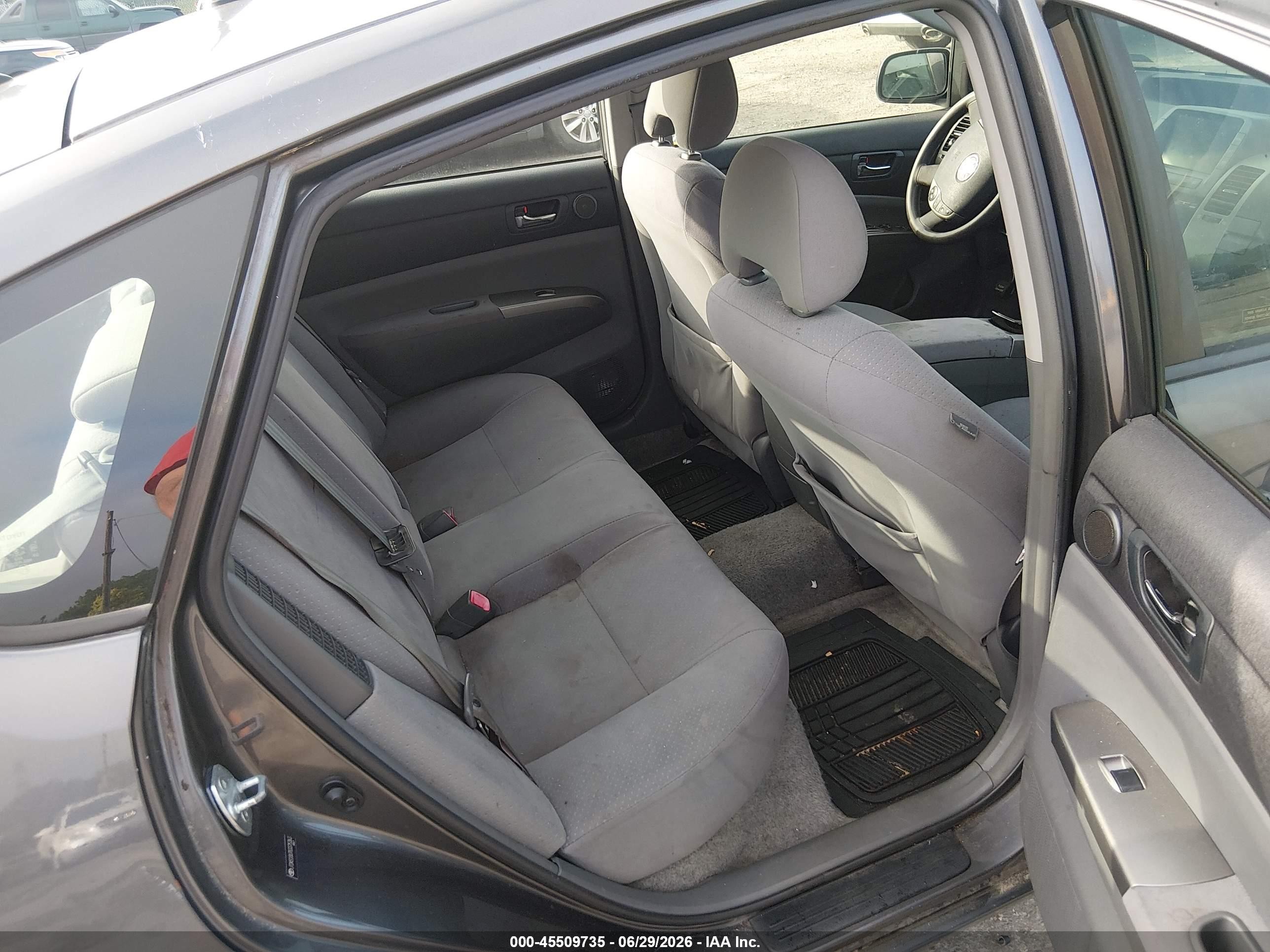 2008 Toyota Prius   Gray vin: JTDKB20U783375363