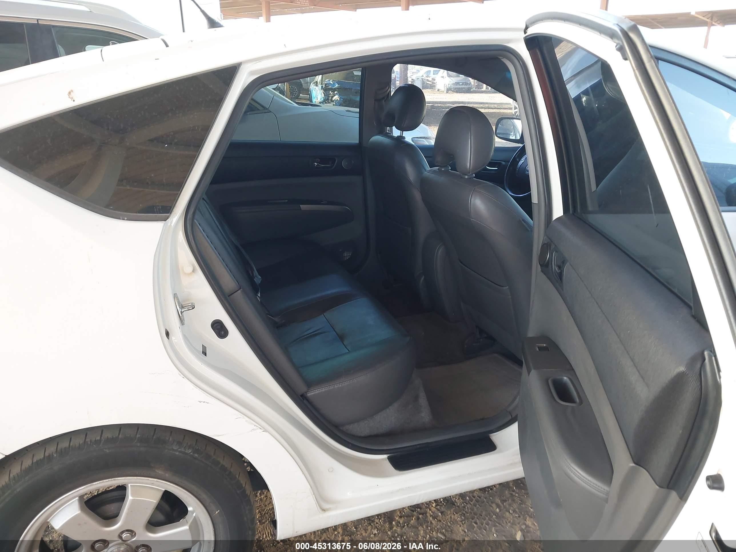 2008 Toyota Prius   White vin: JTDKB20U783377047