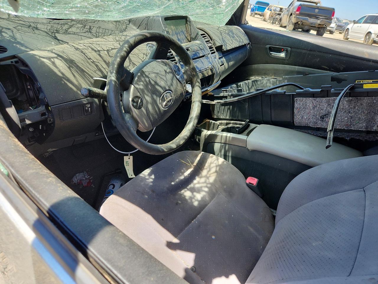 2008 Toyota Prius Base Серебряный vin: JTDKB20U783380725
