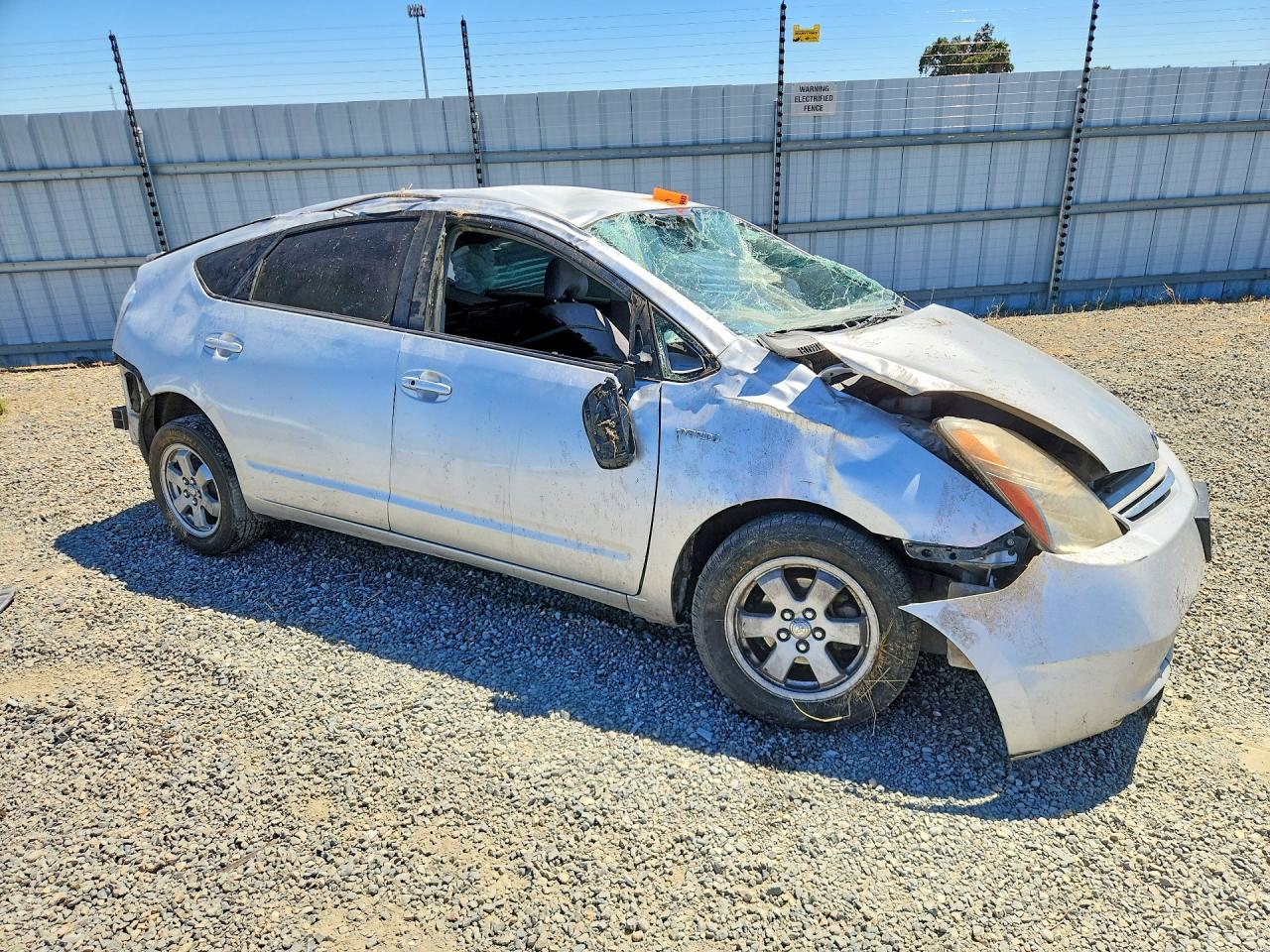 2008 Toyota Prius Base Серебряный vin: JTDKB20U783380725