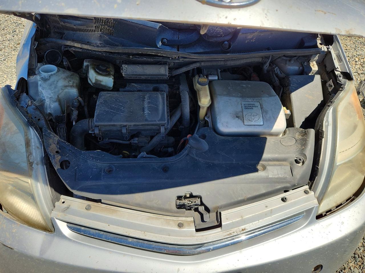 2008 Toyota Prius Base Серебряный vin: JTDKB20U783380725