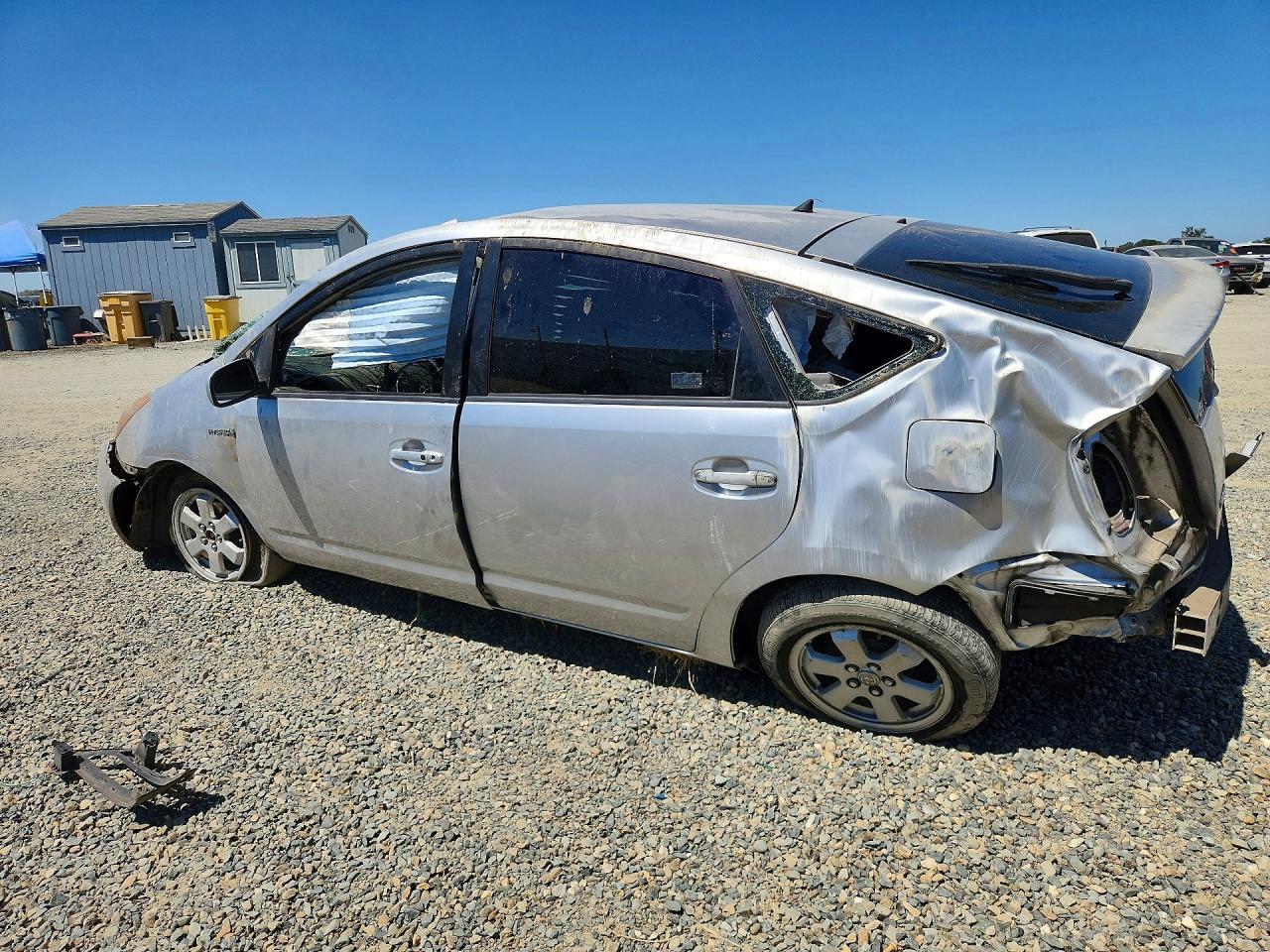 2008 Toyota Prius Base Серебряный vin: JTDKB20U783380725