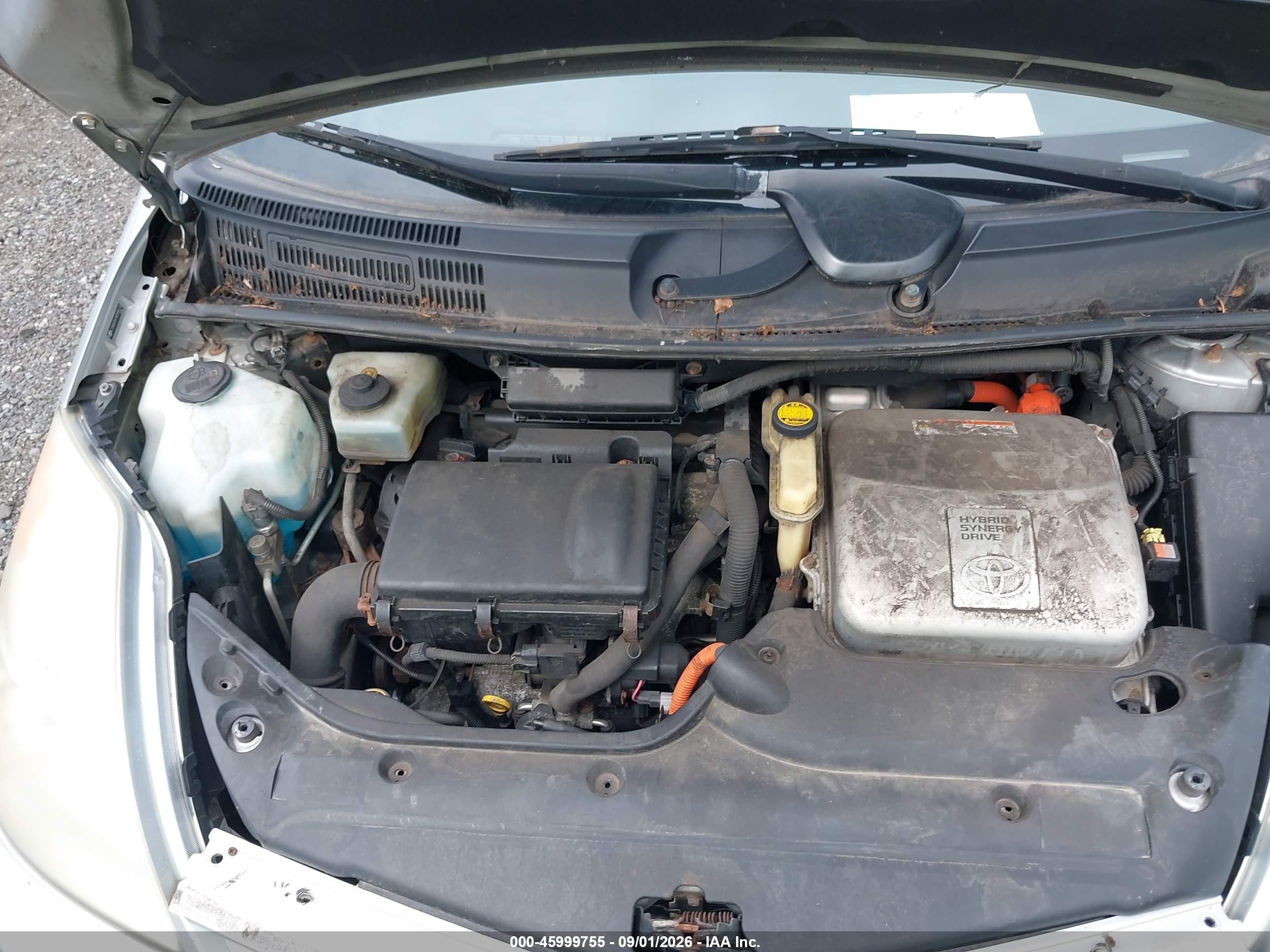 2008 Toyota Prius   Silver vin: JTDKB20U783388176