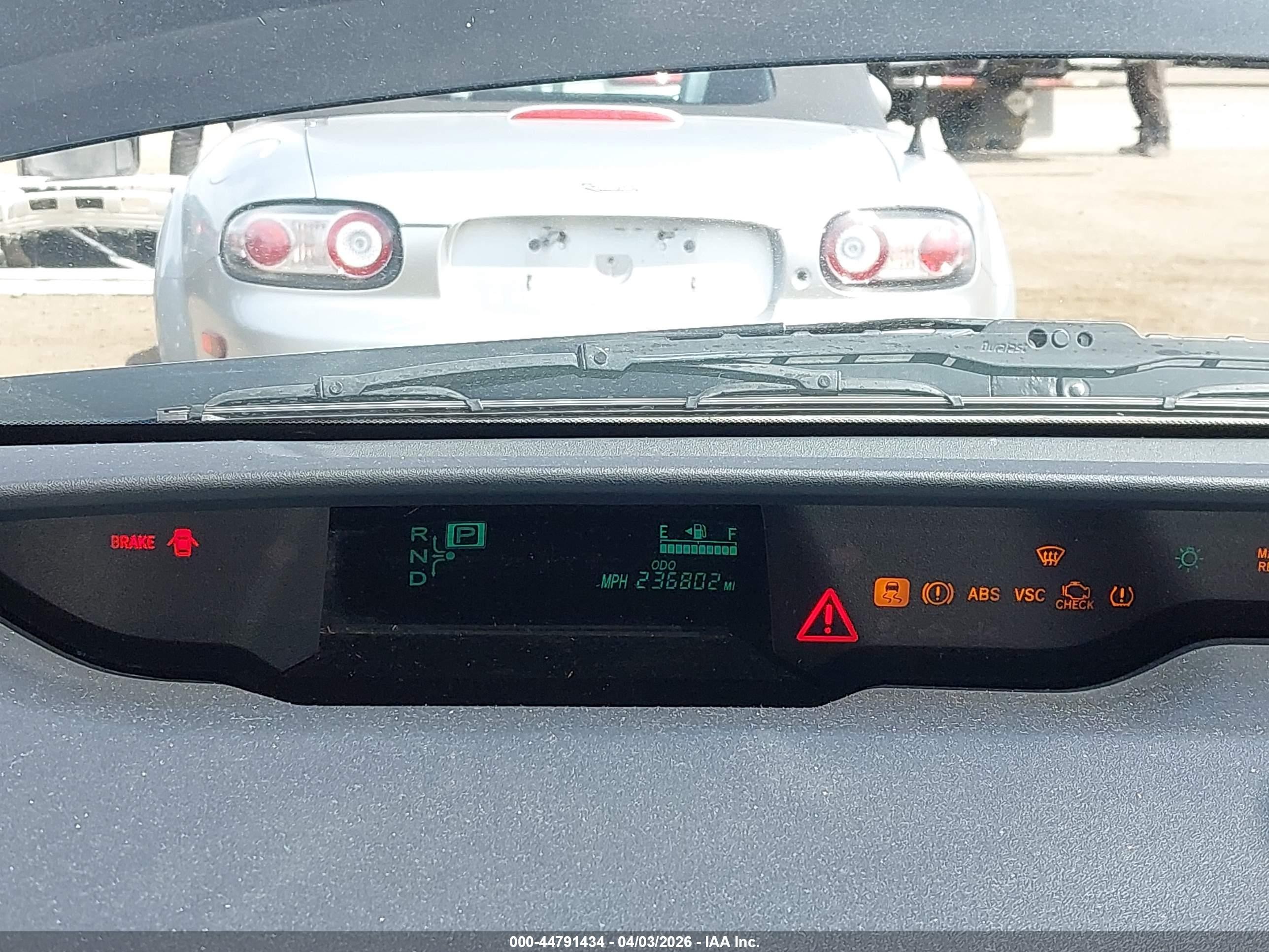 2008 Toyota Prius Touring Black vin: JTDKB20U783392454