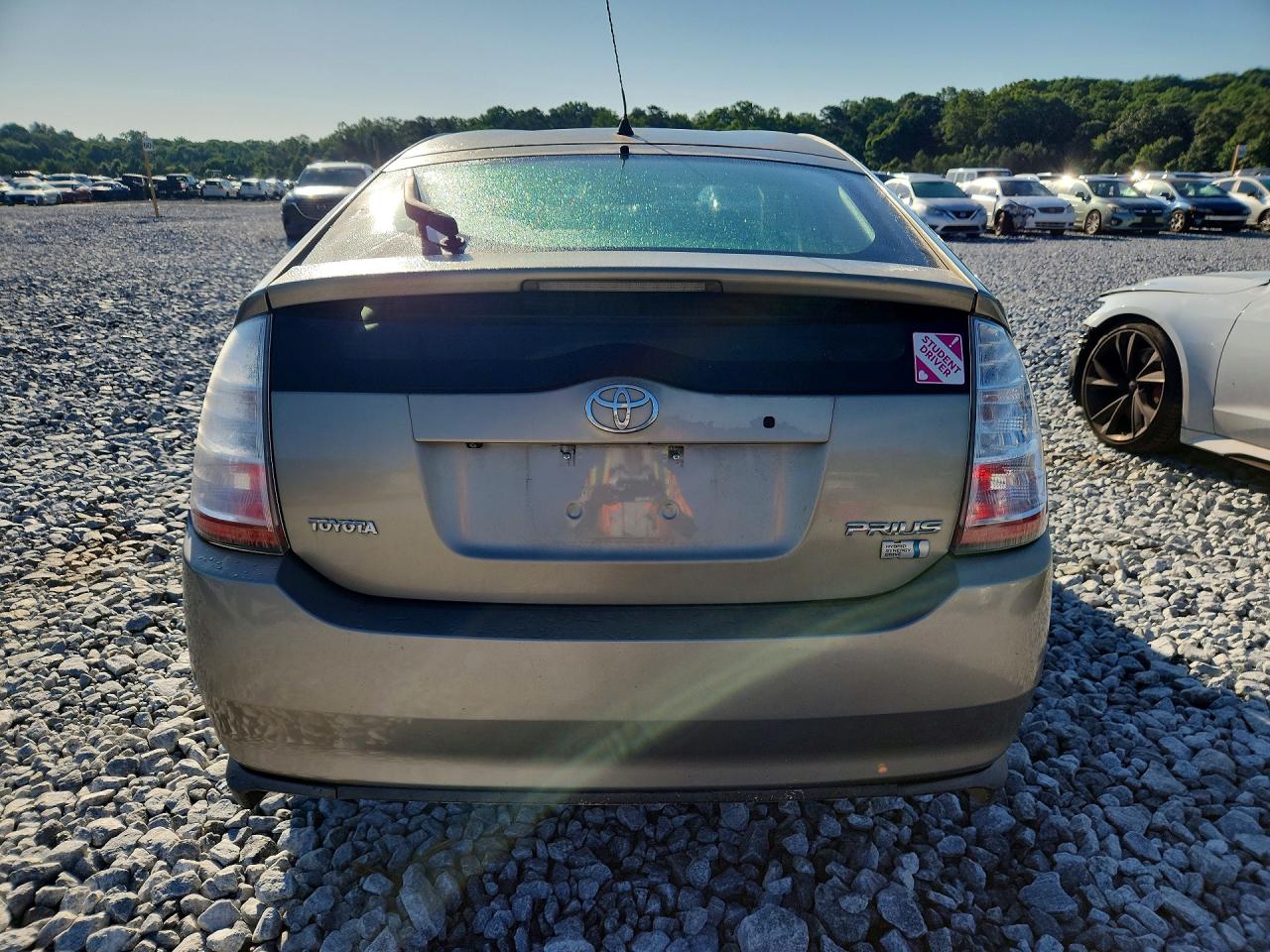 2008 Toyota Prius Base Gray vin: JTDKB20U783403257