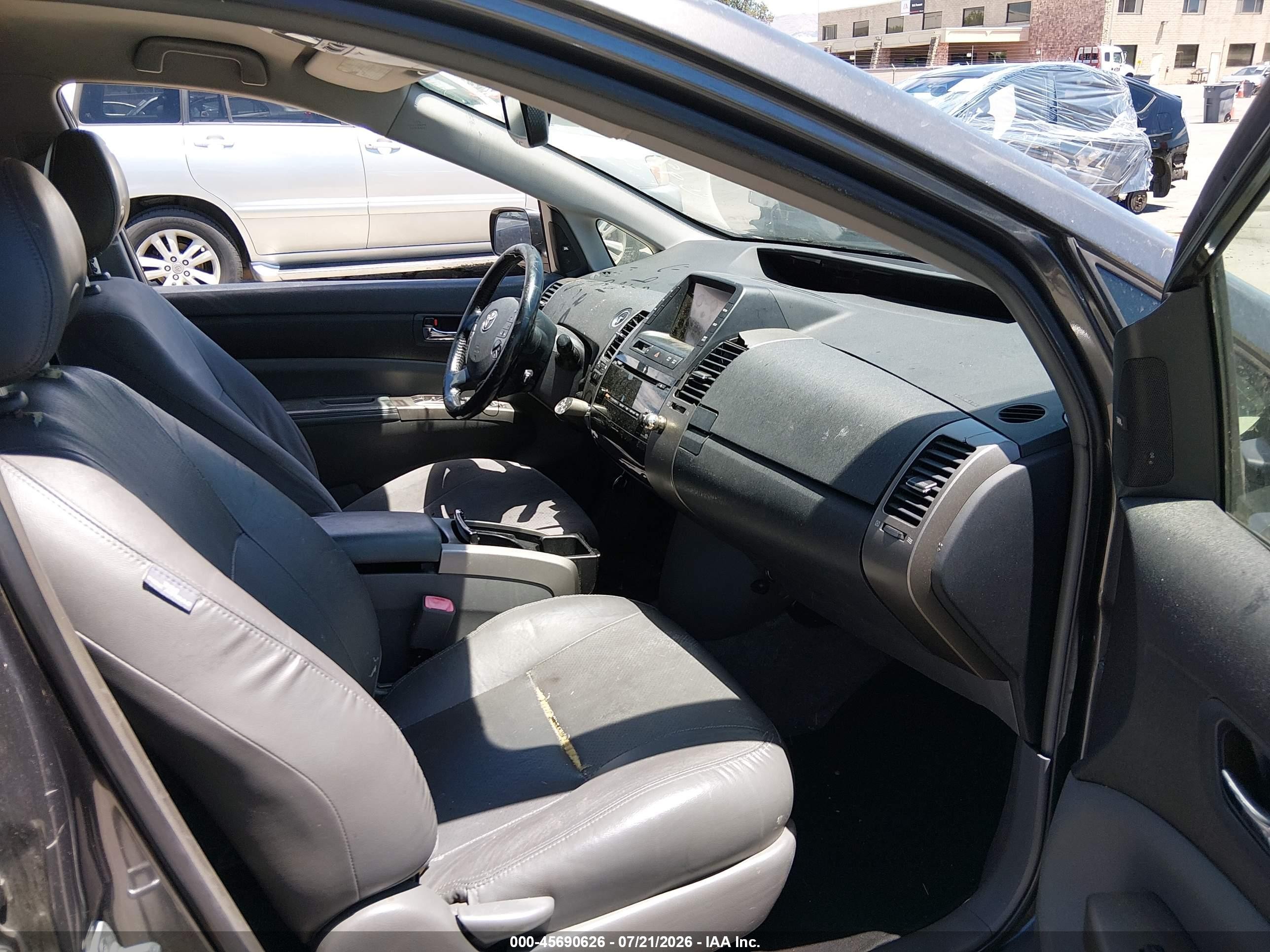 2008 Toyota Prius   Gray vin: JTDKB20U783405767