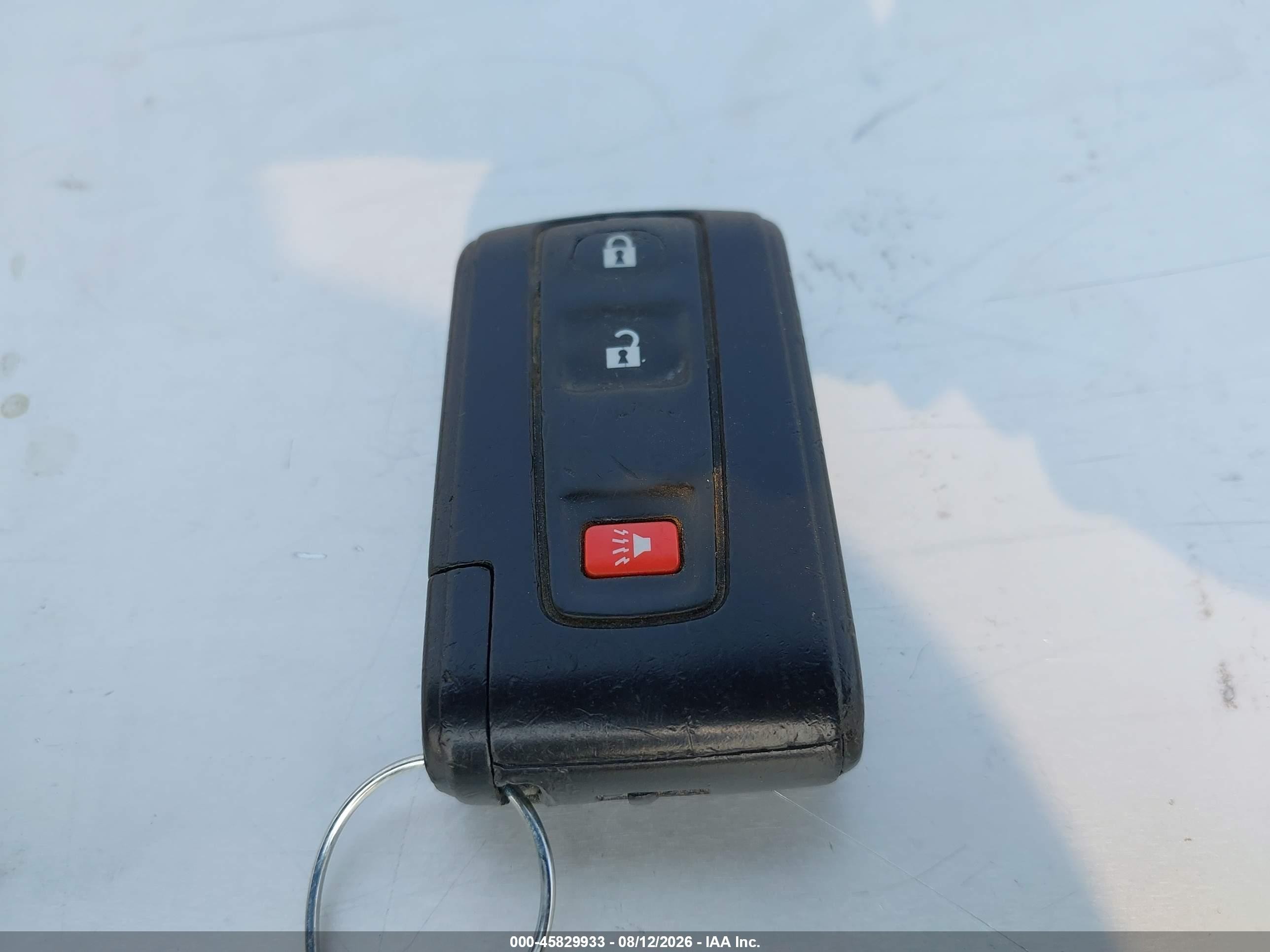 2008 Toyota Prius Red vin: JTDKB20U783409379