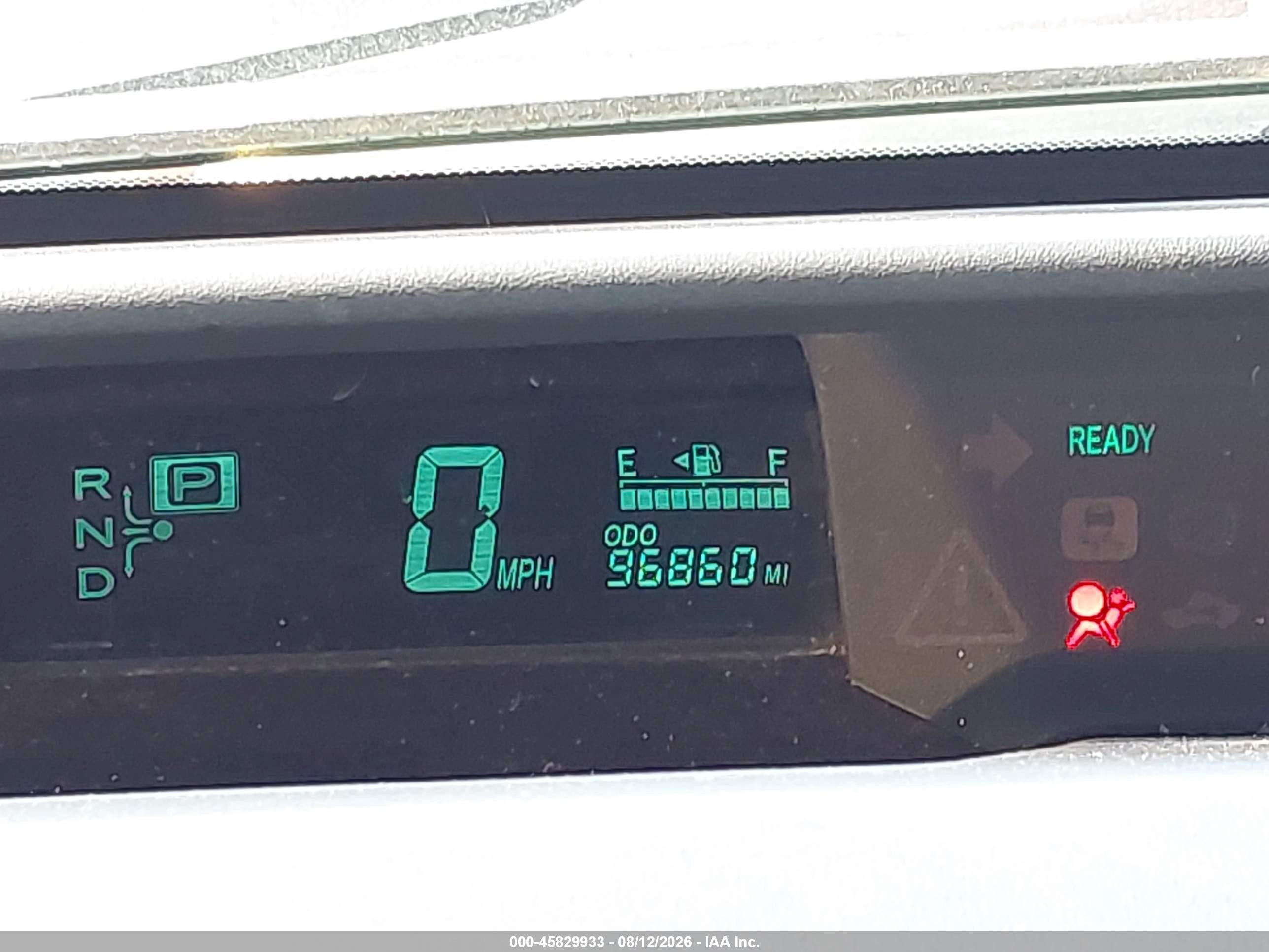 2008 Toyota Prius Red vin: JTDKB20U783409379