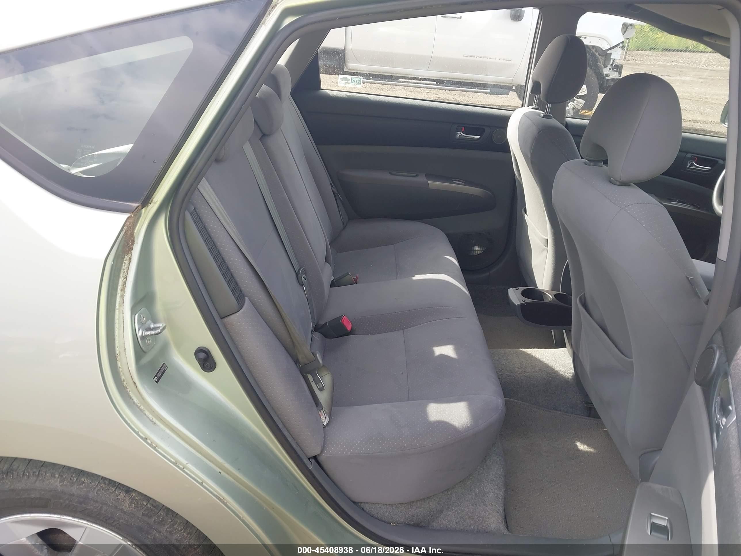 2008 Toyota Prius   Green vin: JTDKB20U783410287