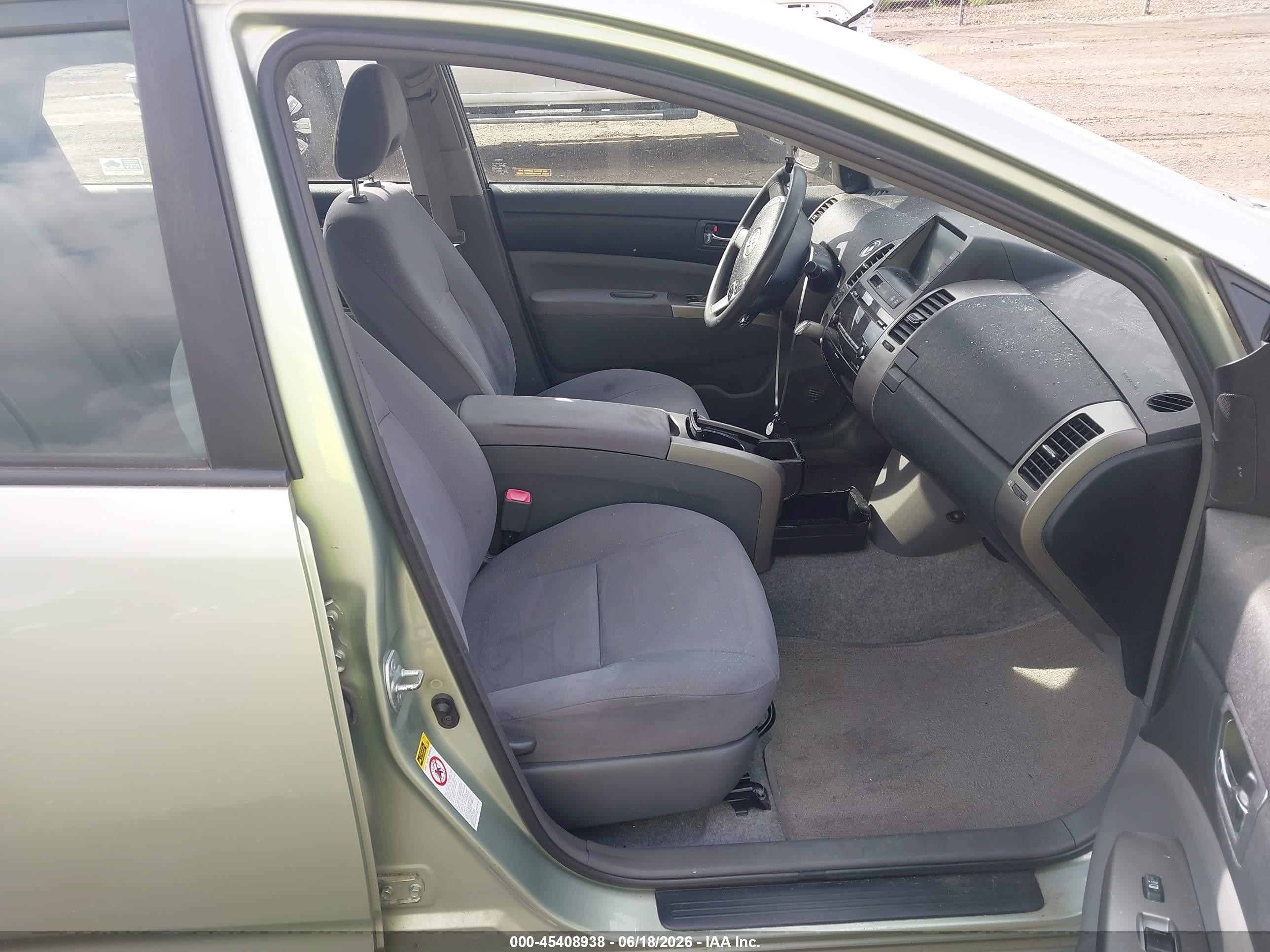 2008 Toyota Prius   Green vin: JTDKB20U783410287