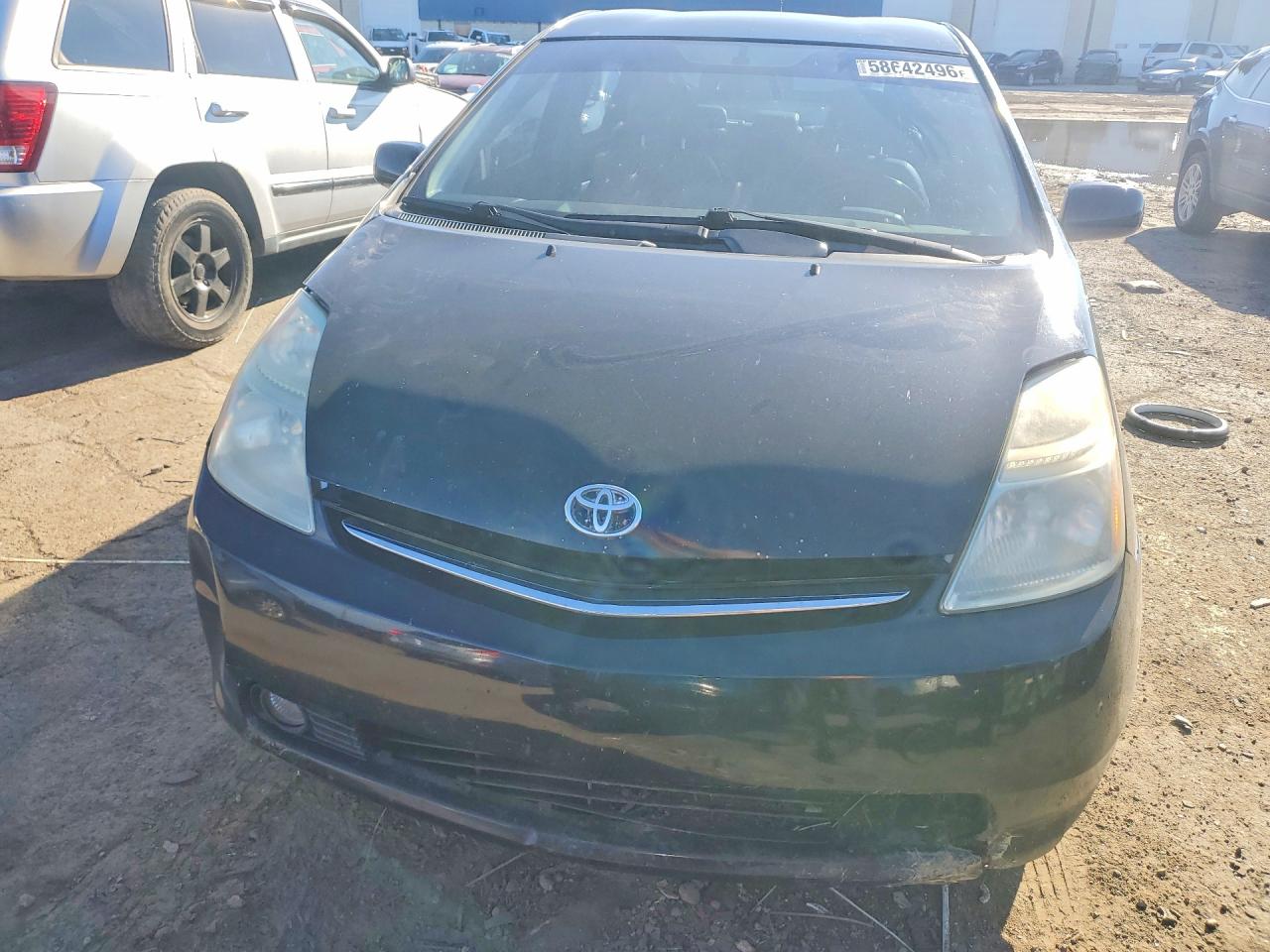 2008 Toyota Prius Touring Black vin: JTDKB20U783410712