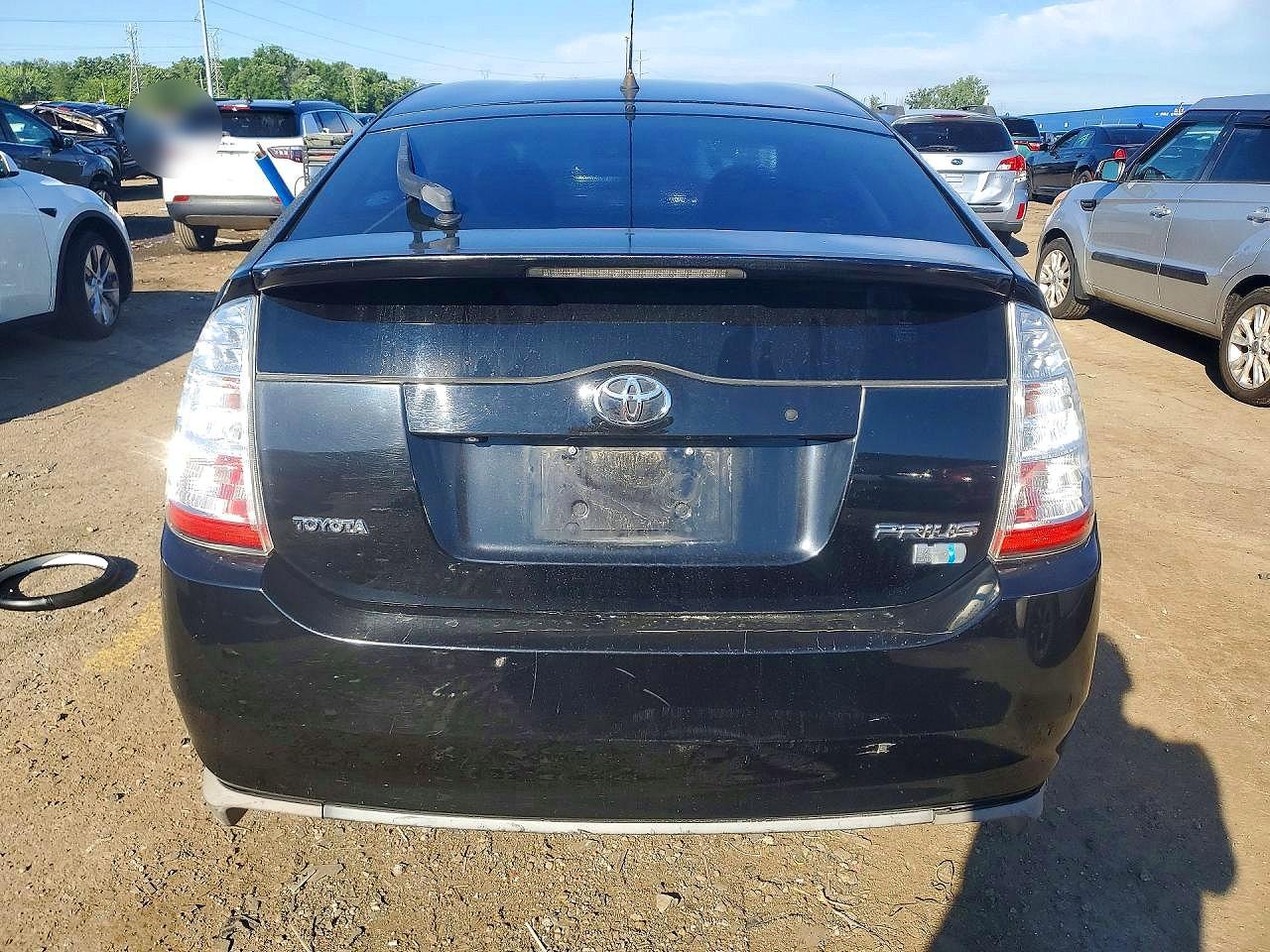 2008 Toyota Prius Touring Black vin: JTDKB20U783410712