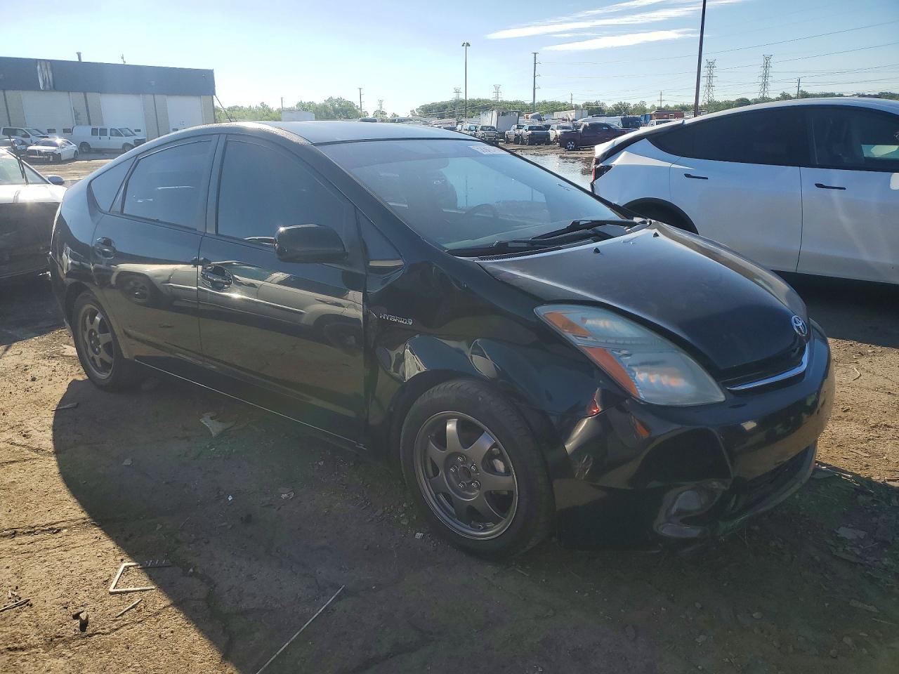 2008 Toyota Prius Touring Black vin: JTDKB20U783410712