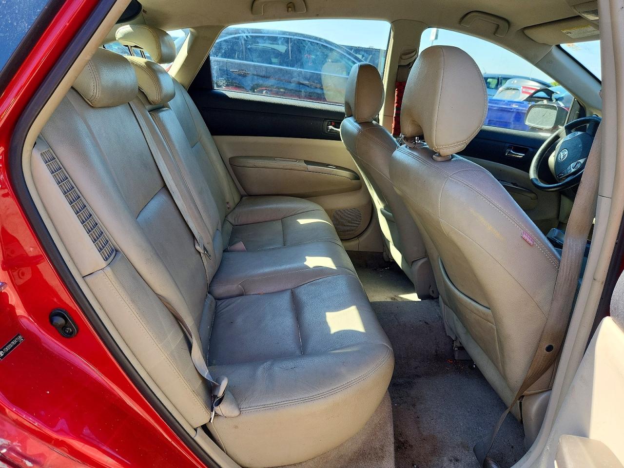 2008 Toyota Prius Base Red vin: JTDKB20U783430586